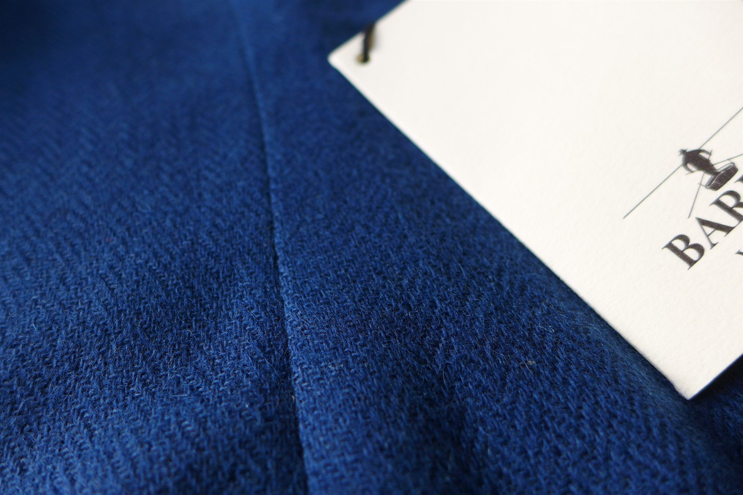 Barena Barena Taca Puno Blazer - Blue Herringbone Alpaca Size US L / EU 52-54 / 3 - 9 Thumbnail