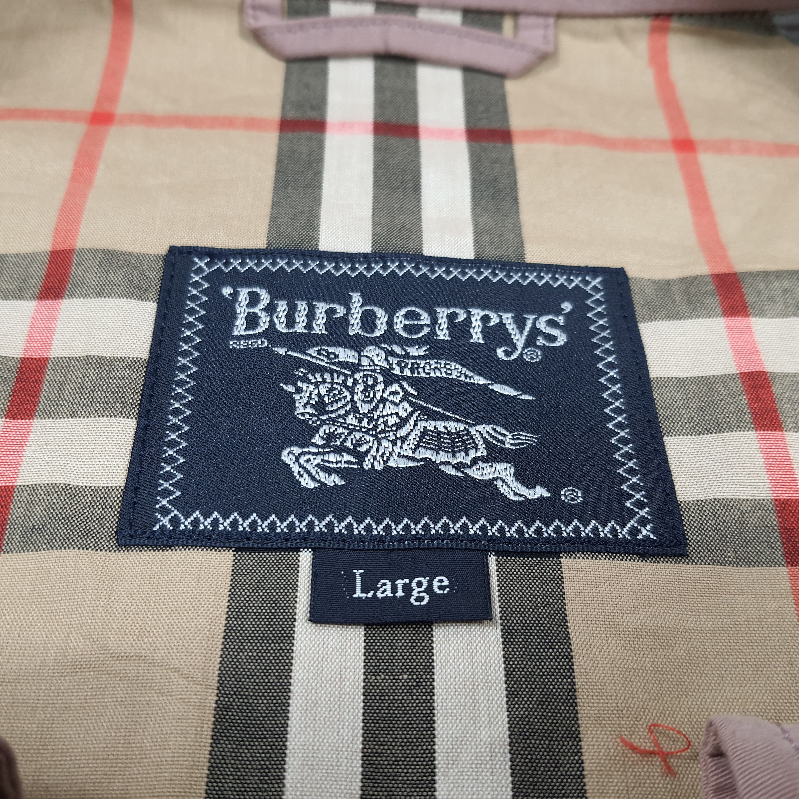 Burberry Vintage Burberrys' Harrington Nova Check Jacket C308N22 Size US XL / EU 56 / 4 - 6 Thumbnail