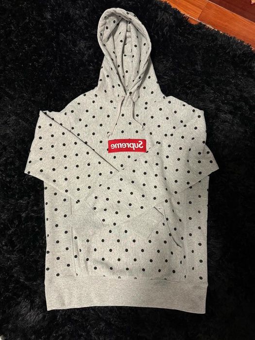 Cdg box logo polka on sale dot