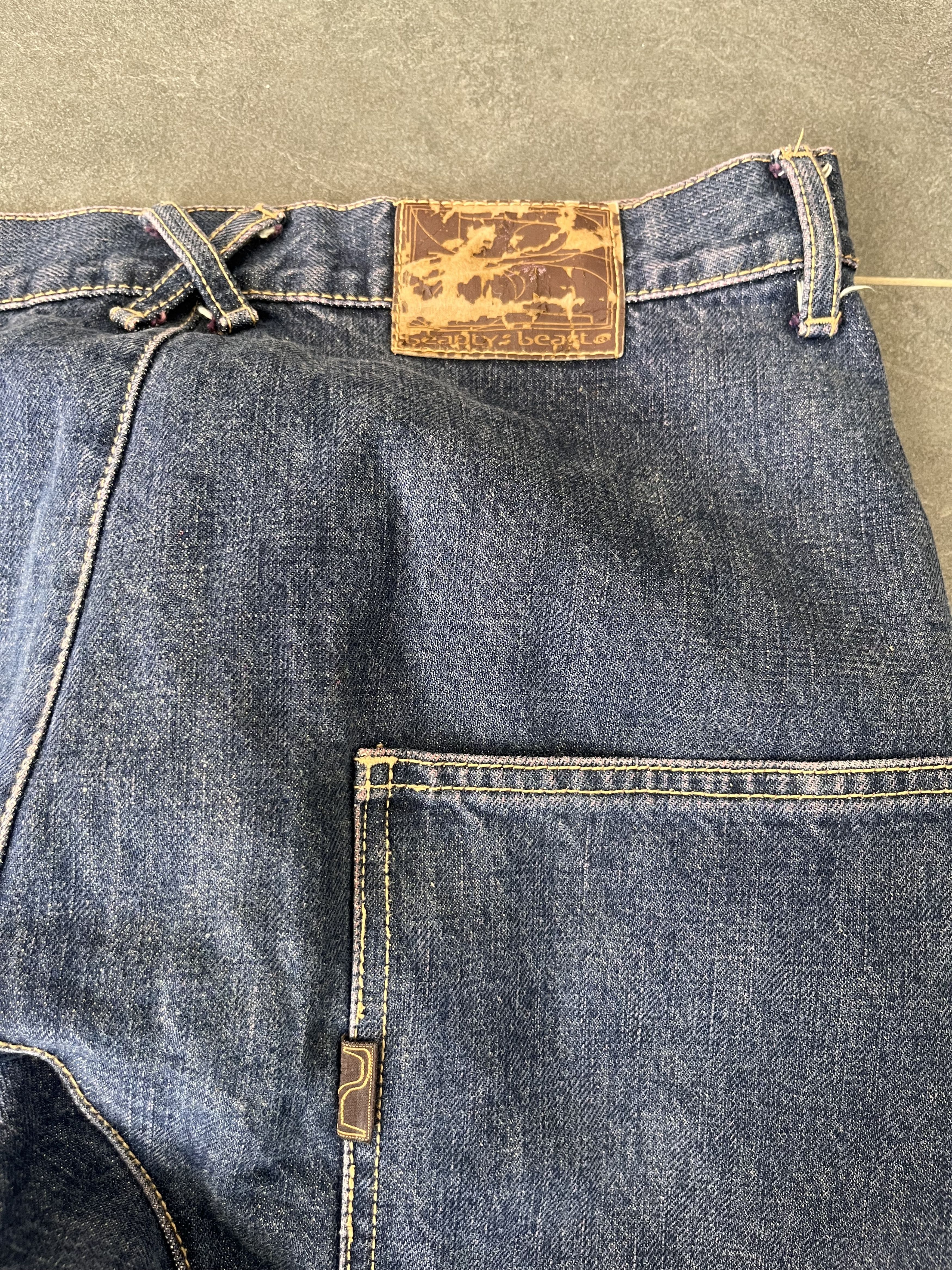 Beauty Beast beauty beast men denim rare designer japan baggy style Size US 31 - 5 Thumbnail