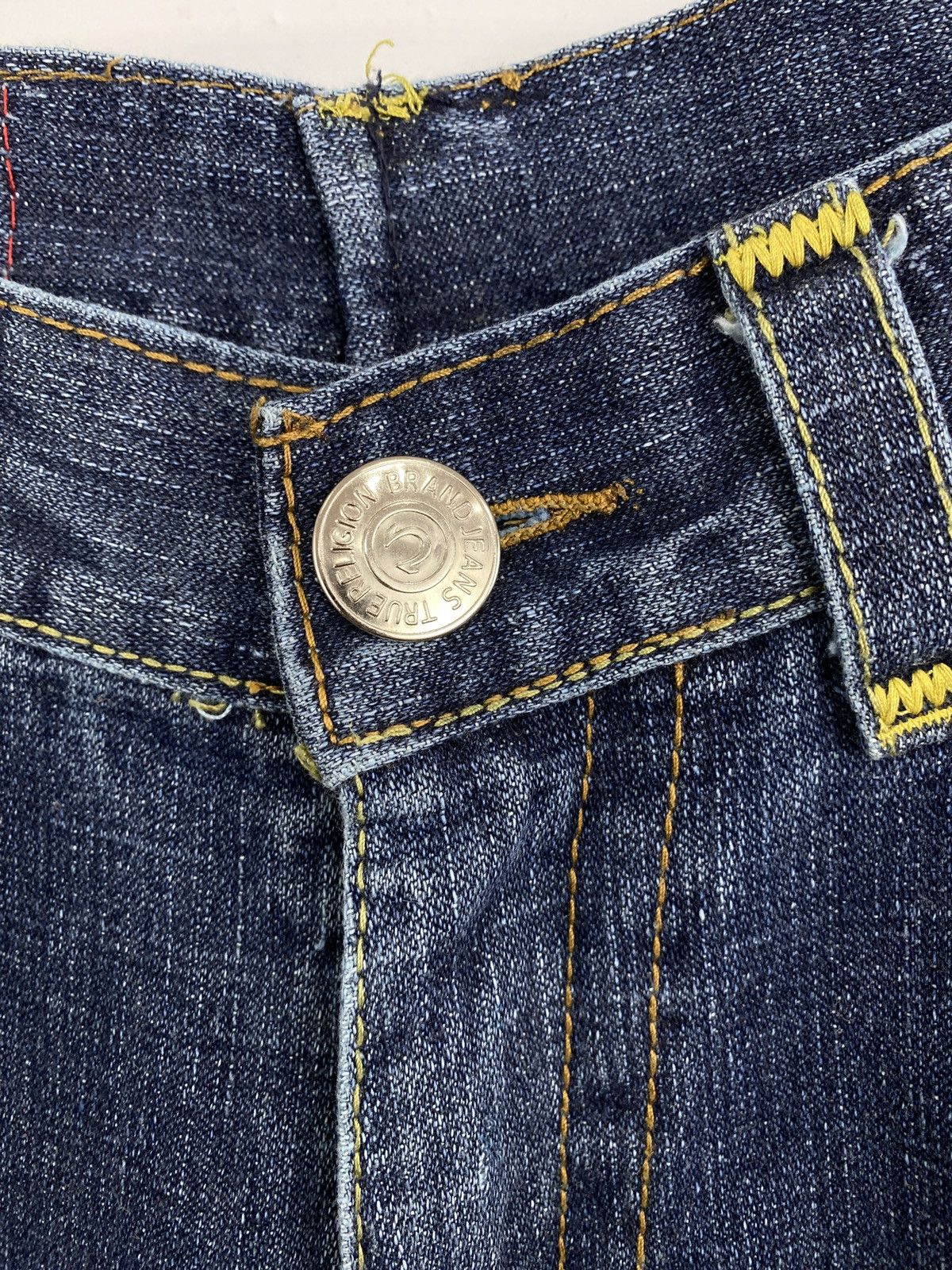 True Religion 🇺🇸 Vintage True Religion Denim Jeans made in USA Size US 34 / EU 50 - 12 Thumbnail