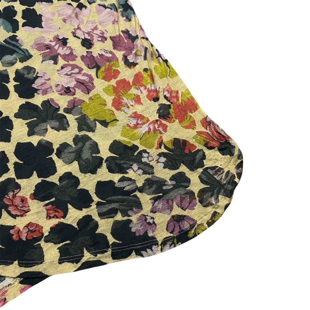 Dries Van Noten Dries Van Noten SS14 Floral Dress Asymmetric Hem Size S / US 4 / IT 40 - 9 Thumbnail