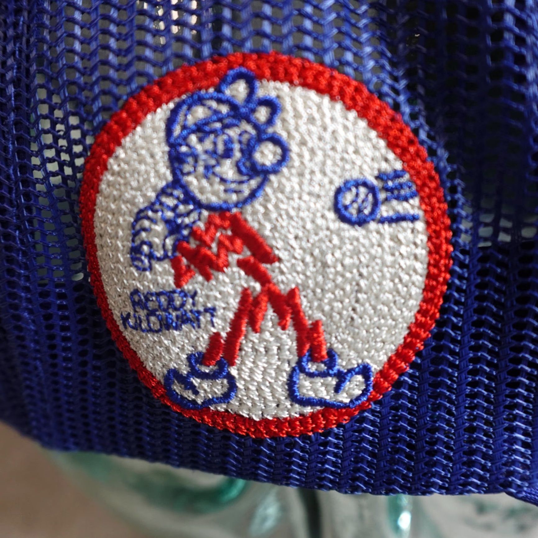 Ebbets Field Flannels Ebbets Field Flannels Hat Trucker Blue Adjustable Men Embroidered USA Kilowatt Reddy Kilowatt Embroidered Size ONE SIZE - 2 Thumbnail