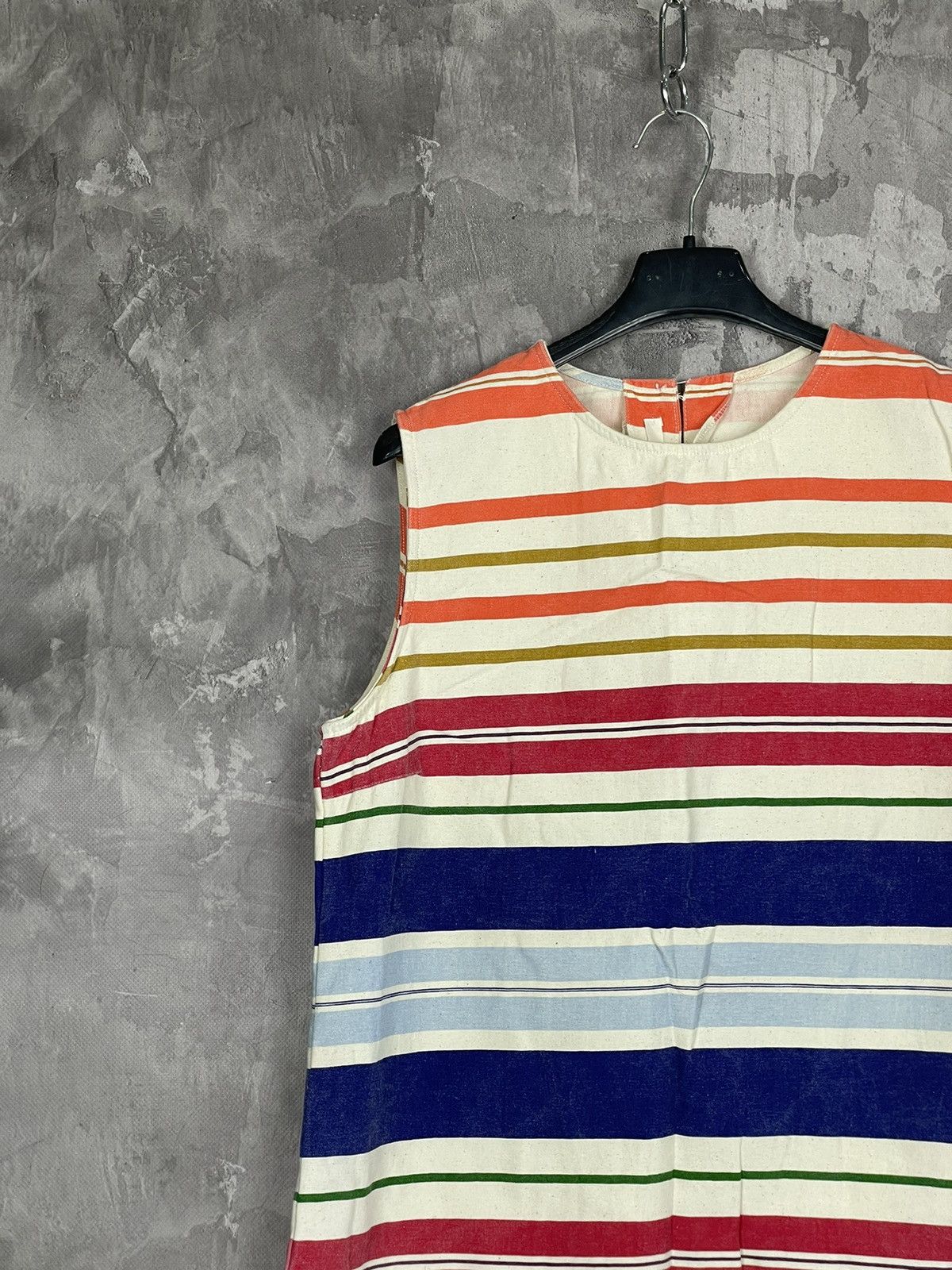 Celine Vintage Celine Luxury Cotton Sleeveless Blouse Size S / US 4 / IT 40 - 3 Thumbnail