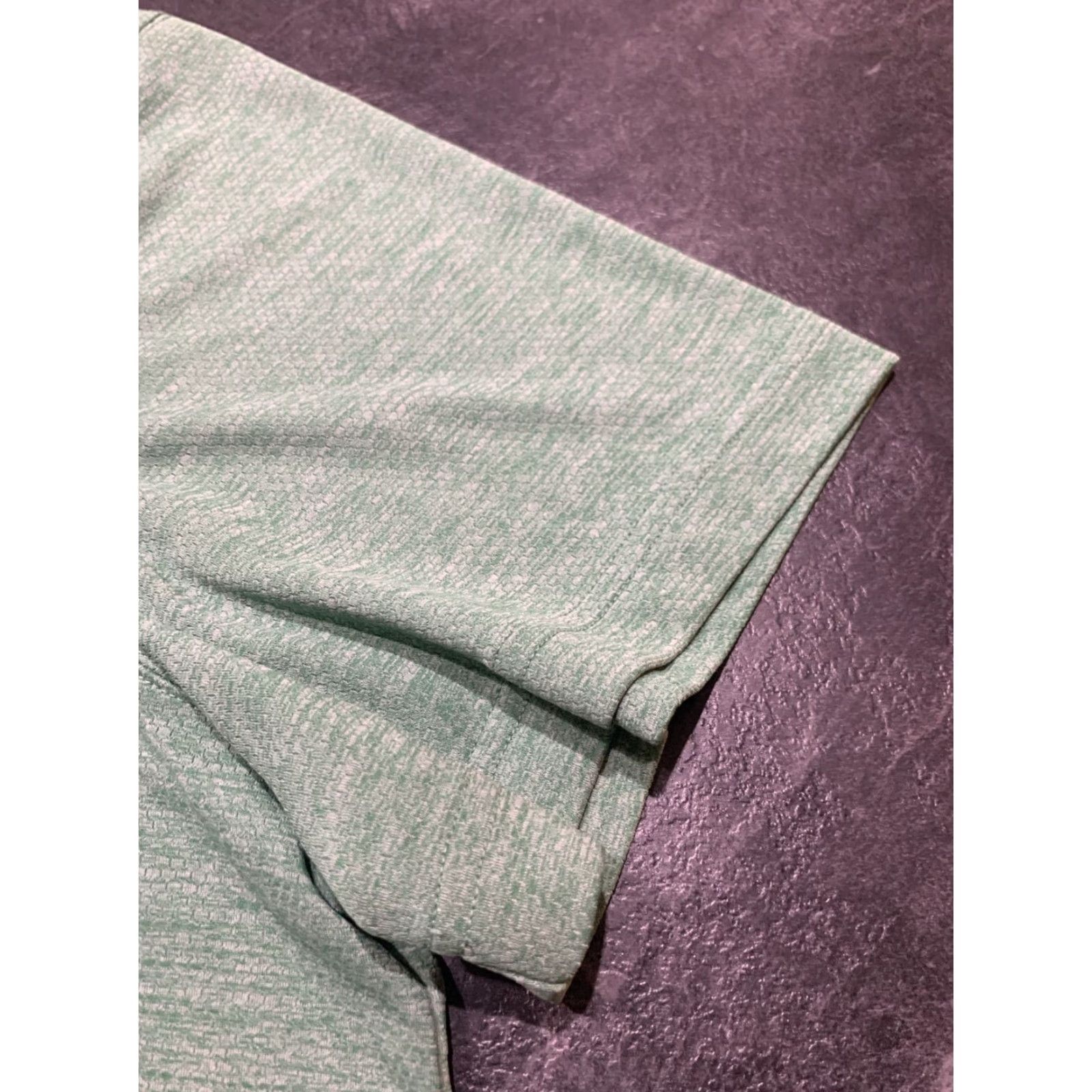 Duluth Trading Company Duluth Trading Co. Men's Short Sleeve Polo Shirt 2XL Green Wicking Casual Size US XXL / EU 58 / 5 - 3 Thumbnail