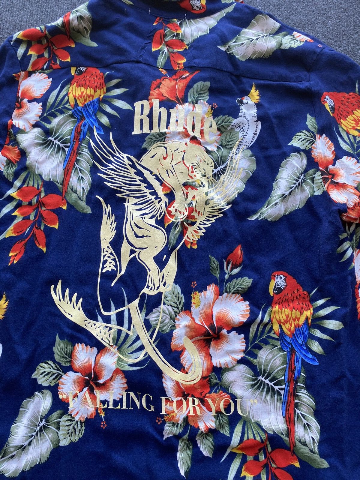 Rhude 🔥Designer Luxury Rhude Hawaii Short sleeve Shirt button up S Size US S / EU 44-46 / 1 - 7 Thumbnail