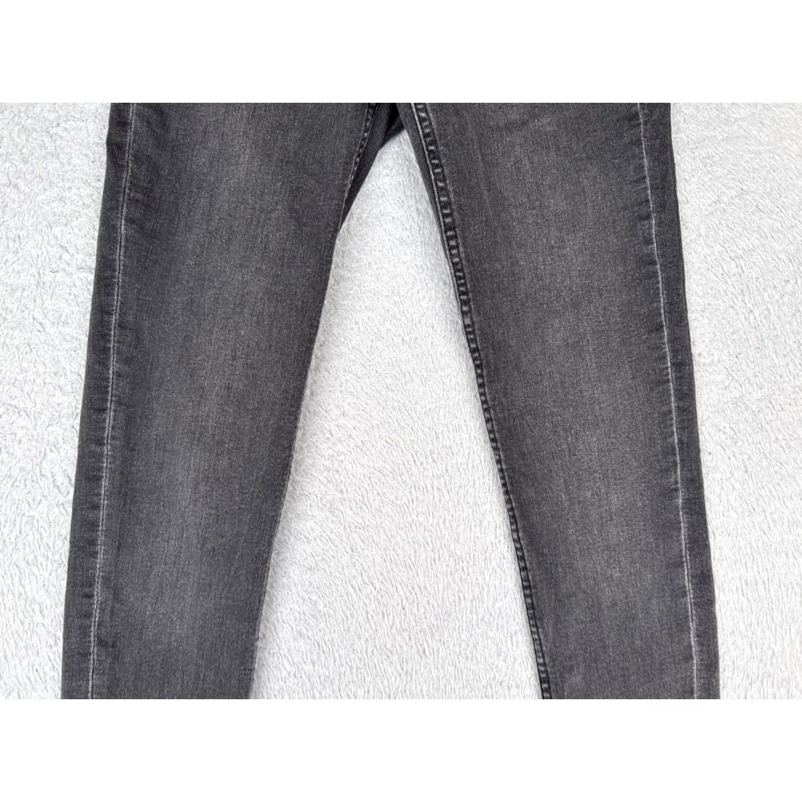American Eagle Outfitters American Eagle Outfitters Jeans Womens 24 Black Jegging 24x27 Slim Skinny 5-Pocket Denim Cotton Blend Regular Waist Women pants Size 28" / US 6 / IT 42 - 3 Thumbnail