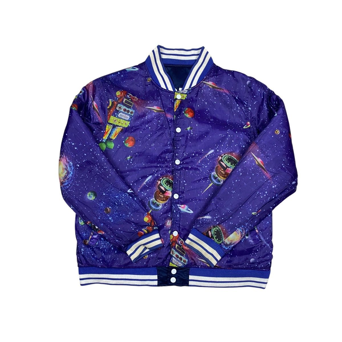 Billionaire Boys Club × Japanese Brand × Majestic Billionaire Boys Club x Majestic Reversible Varsity Jacket Size US L / EU 52-54 / 3 - 8 Thumbnail