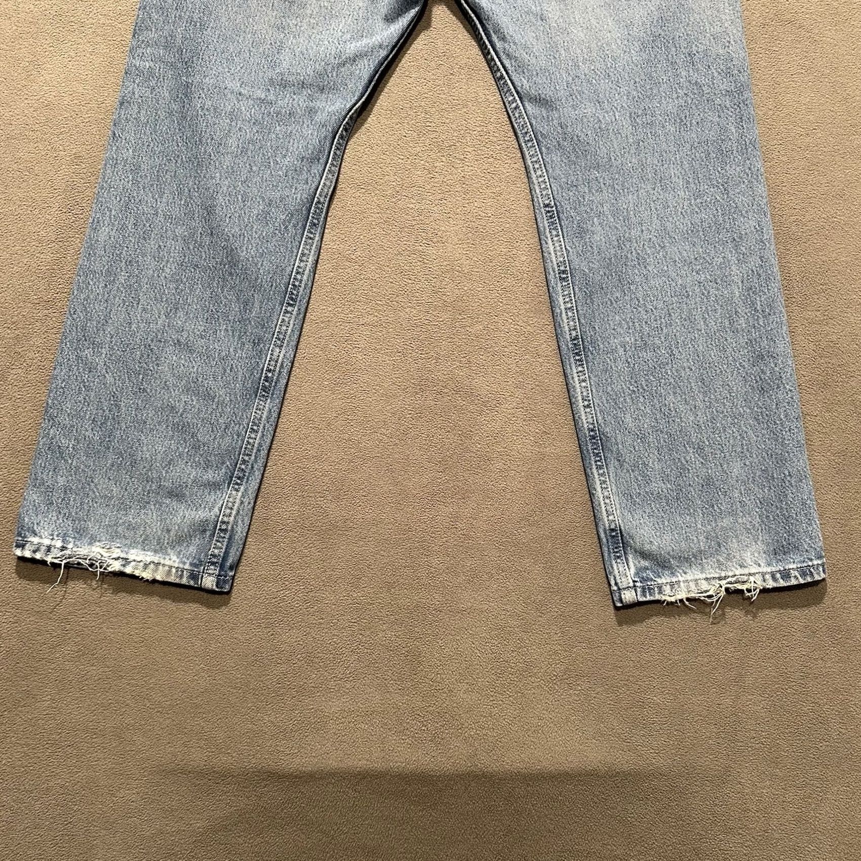 Levi's VINTAGE Levi's Silvertab Jeans Mens 33x30 Blue Denim Straight Leg Light Wash Jeans Regular Mens Size US 33 - 6 Thumbnail