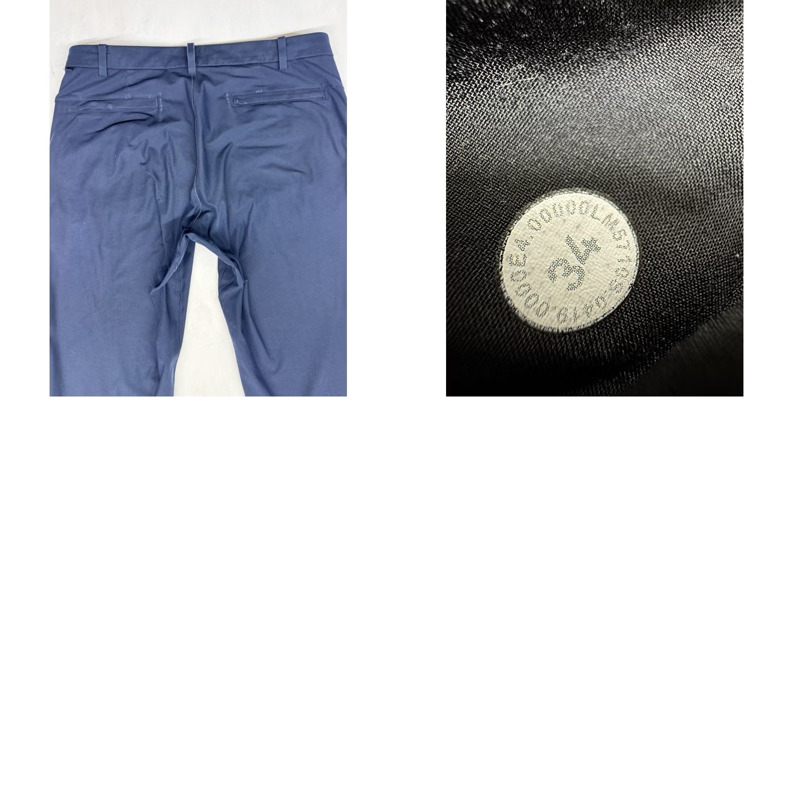 Lululemon Lululemon Commission Pant Classic Men 34x30 Navy Blue Chino Stretch 5-Pocket Flat Front Straight Leg Size US 34 / EU 50 - 8 Thumbnail