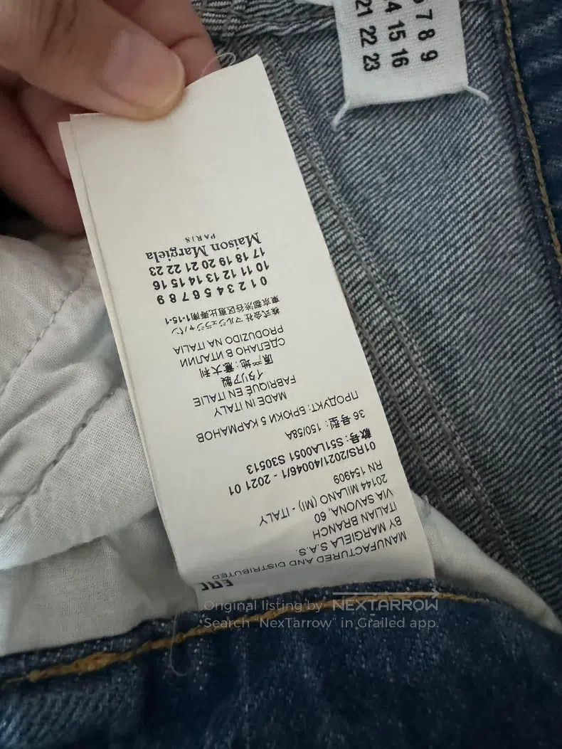 Maison Margiela Maison Margiela Deconstructivism cut jeans with a knife Size 24" / US 00 / IT 34 - 2 Thumbnail