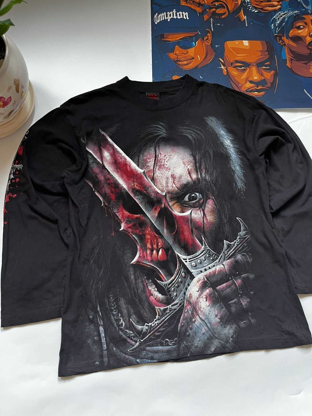 Band Tees Vintage Y2k Spiral Full Print Longsleeve Size US M / EU 48-50 / 2 - 3 Thumbnail