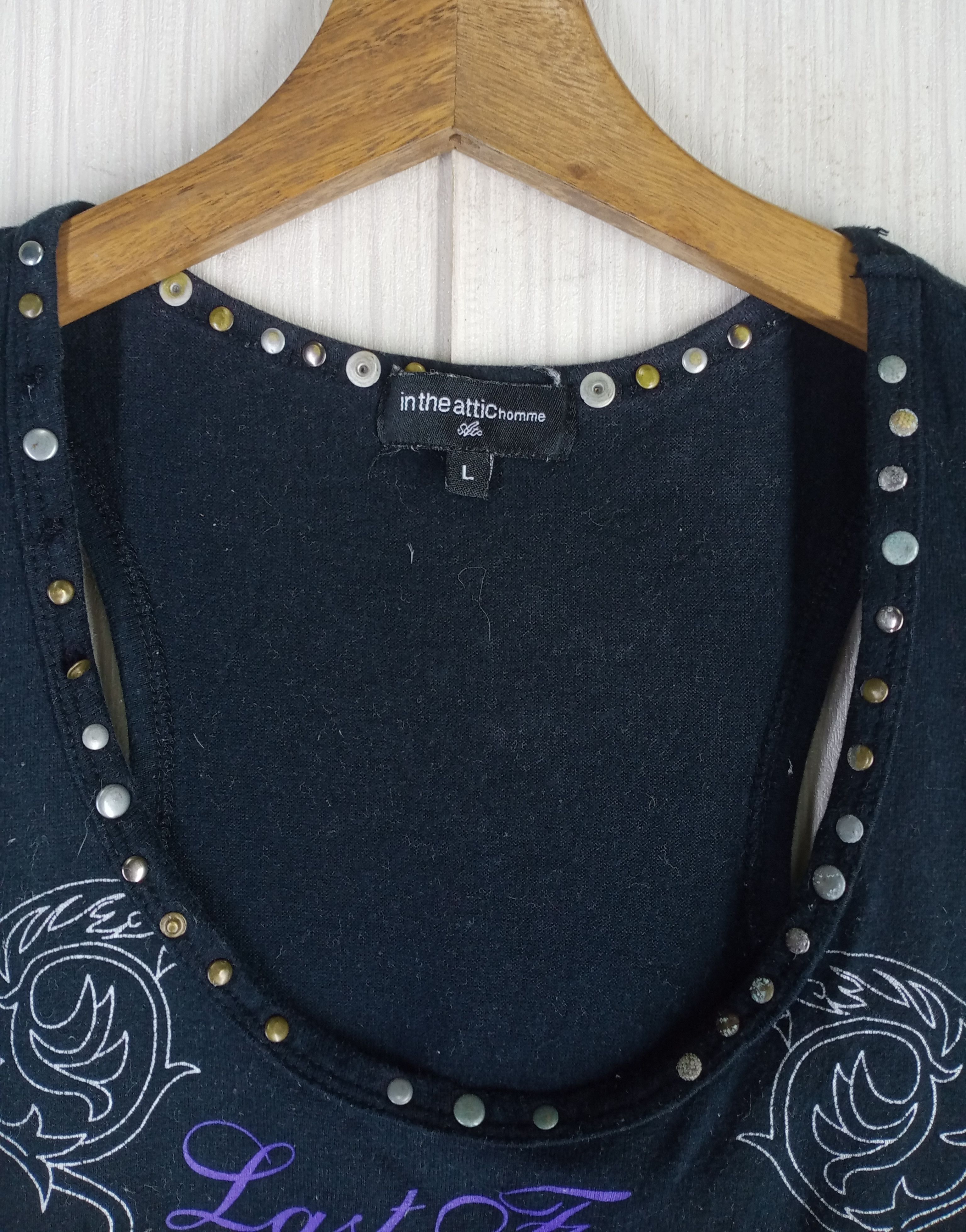 In The Attic Rare Vintage In The Attic Homme Tank Top Size US M / EU 48-50 / 2 - 4 Thumbnail