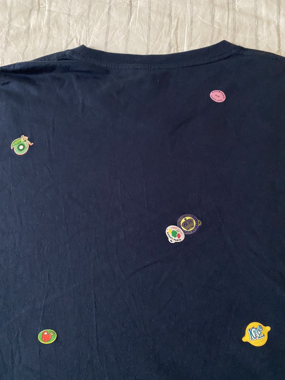 Kenzo Kenzo Fruit Stickers Classic T-shirt XXL Size US XXL / EU 58 / 5 - 16 Thumbnail