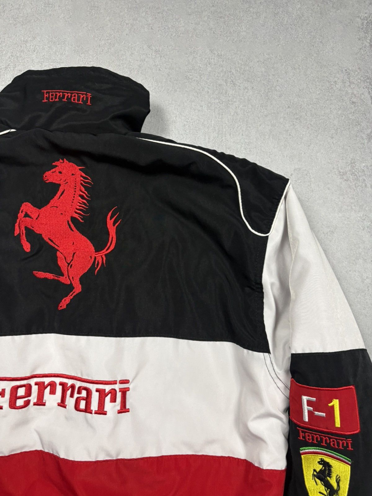 Ferrari Vintage Ferrari F1 Racing Jacket Puma Shell UPS Bridgestone Size US M / EU 48-50 / 2 - 12 Thumbnail