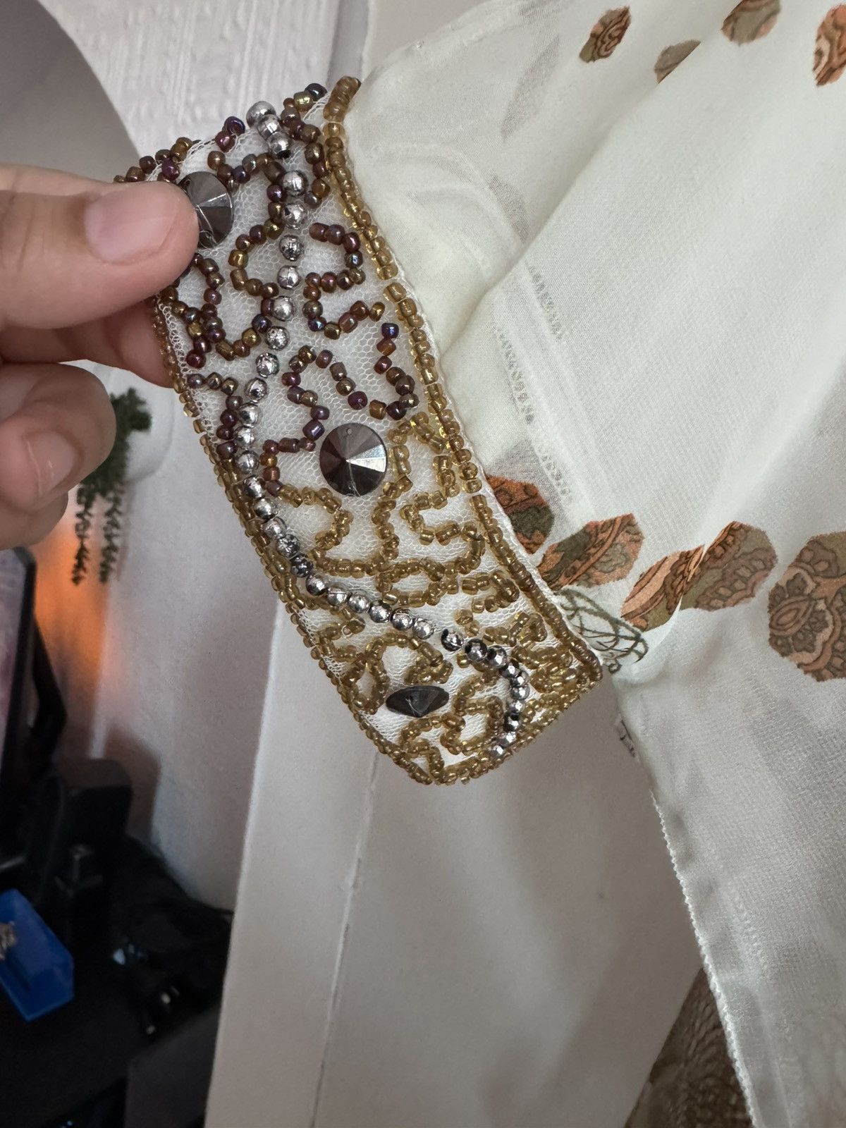 Other Arabian kaftan embroidered pre owned never worn Size XL / US 12-14 / IT 48-50 - 3 Thumbnail