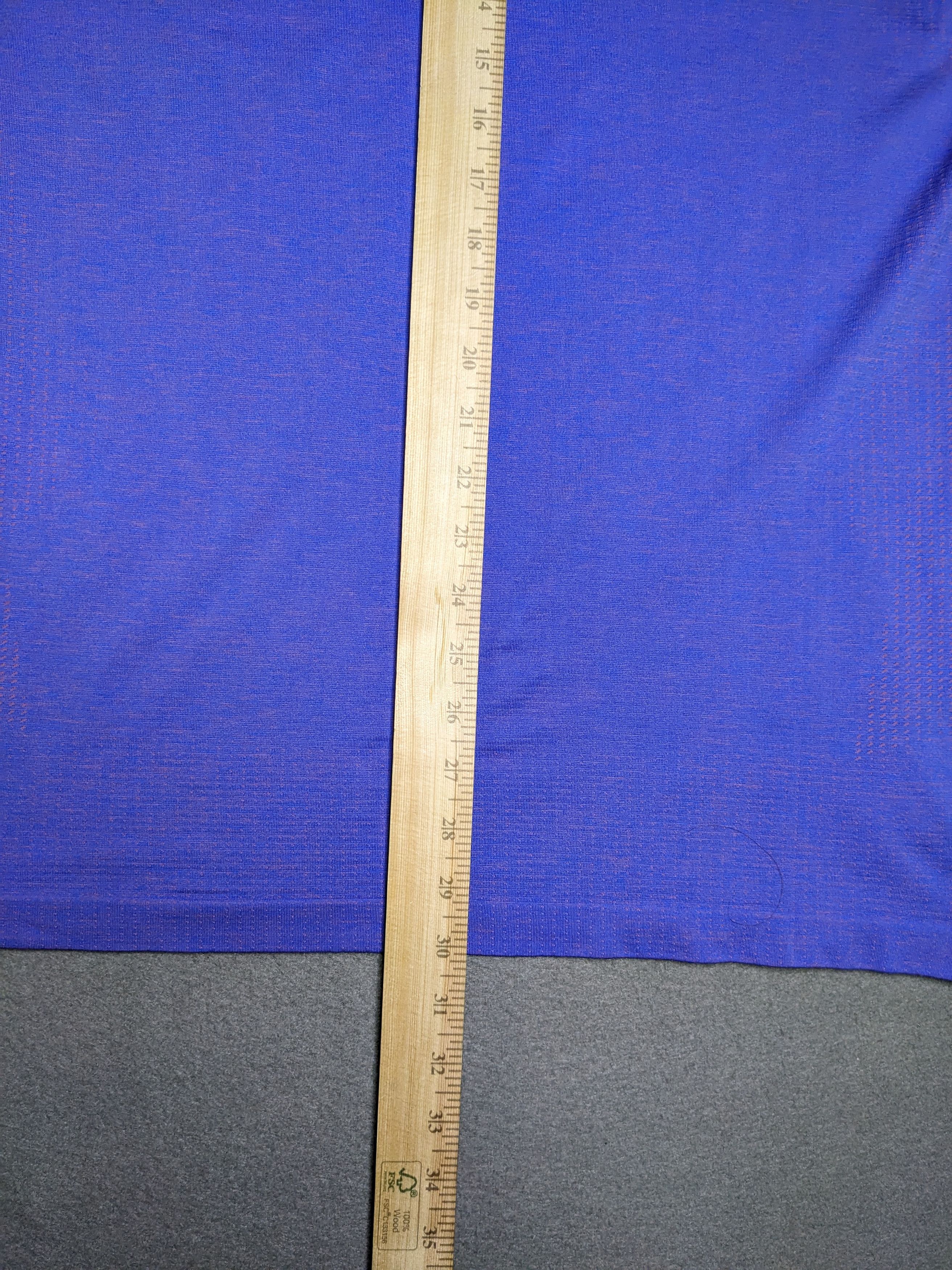 Lululemon Lululemon Metal Vent Tech Short Sleeve Shirt Large Blue Size US L / EU 52-54 / 3 - 11 Thumbnail