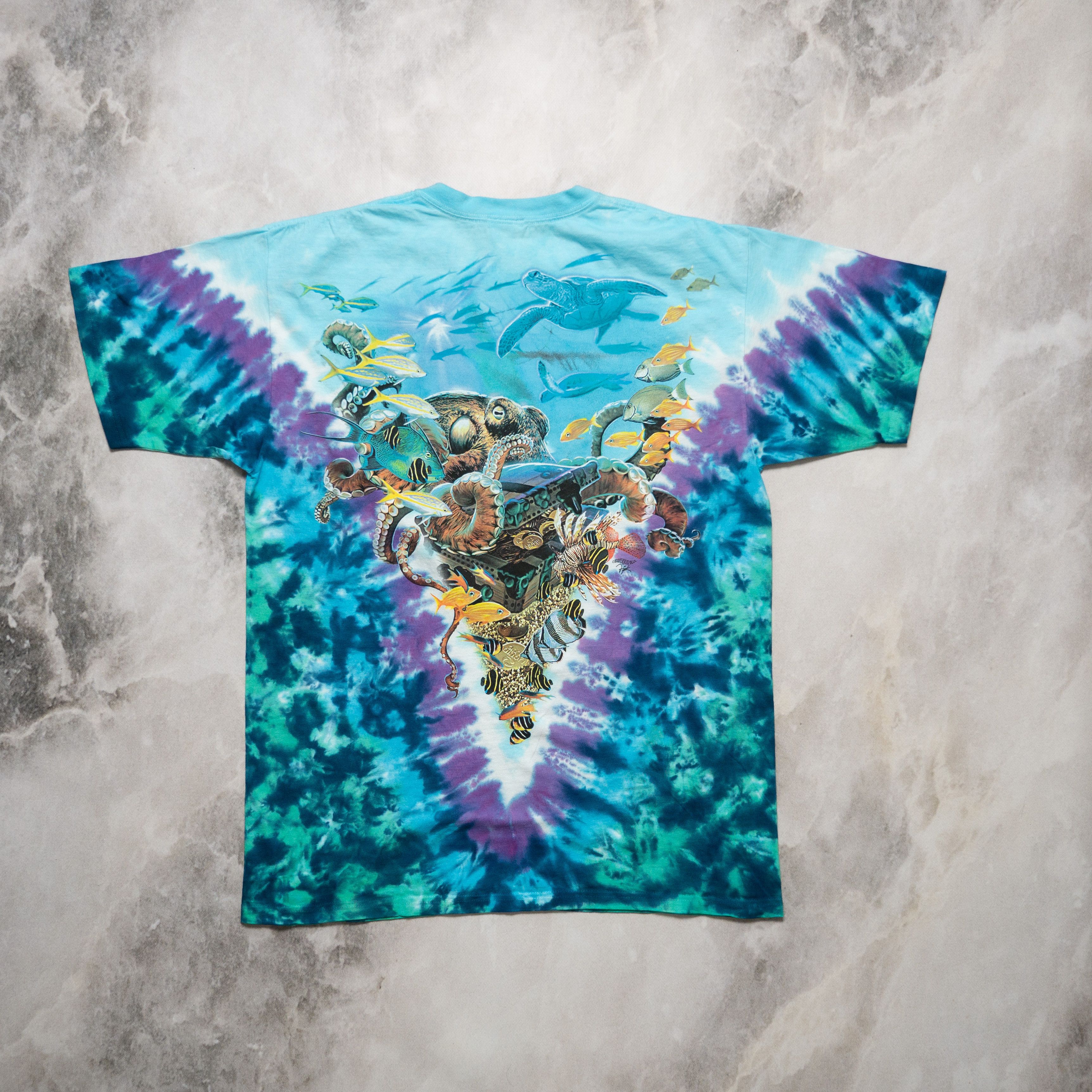 Liquid Blue × Vintage Vintage Liquid Blue Oceanic Wildlife Deadstock T-Shirt L Size US L / EU 52-54 / 3 - 2 Thumbnail