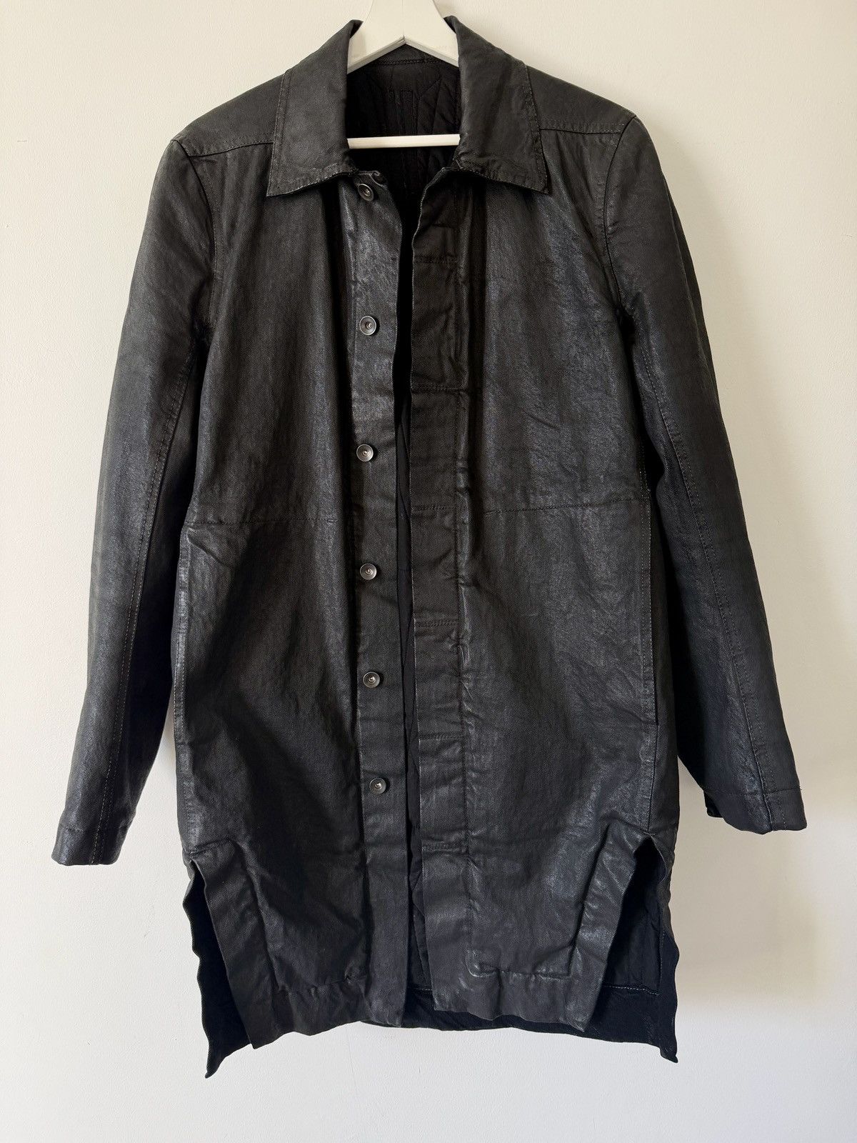 Rick Owens Drkshdw ARCHIVE FW15 Rick Owens DRKSHDW Wax combo jacket + Bag Size US S / EU 44-46 / 1 - 2 Thumbnail