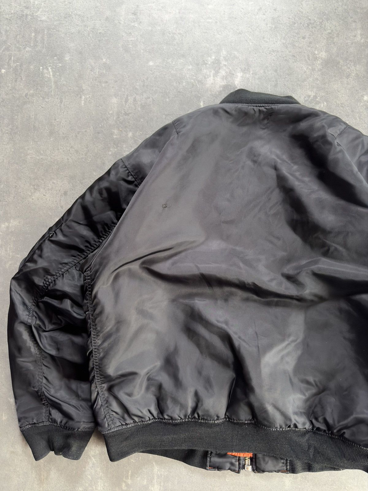 Fostex Garments Fostex Garments MA-1 Vintage Baggy Bomber Jacket XL Size US XL / EU 56 / 4 - 13 Thumbnail