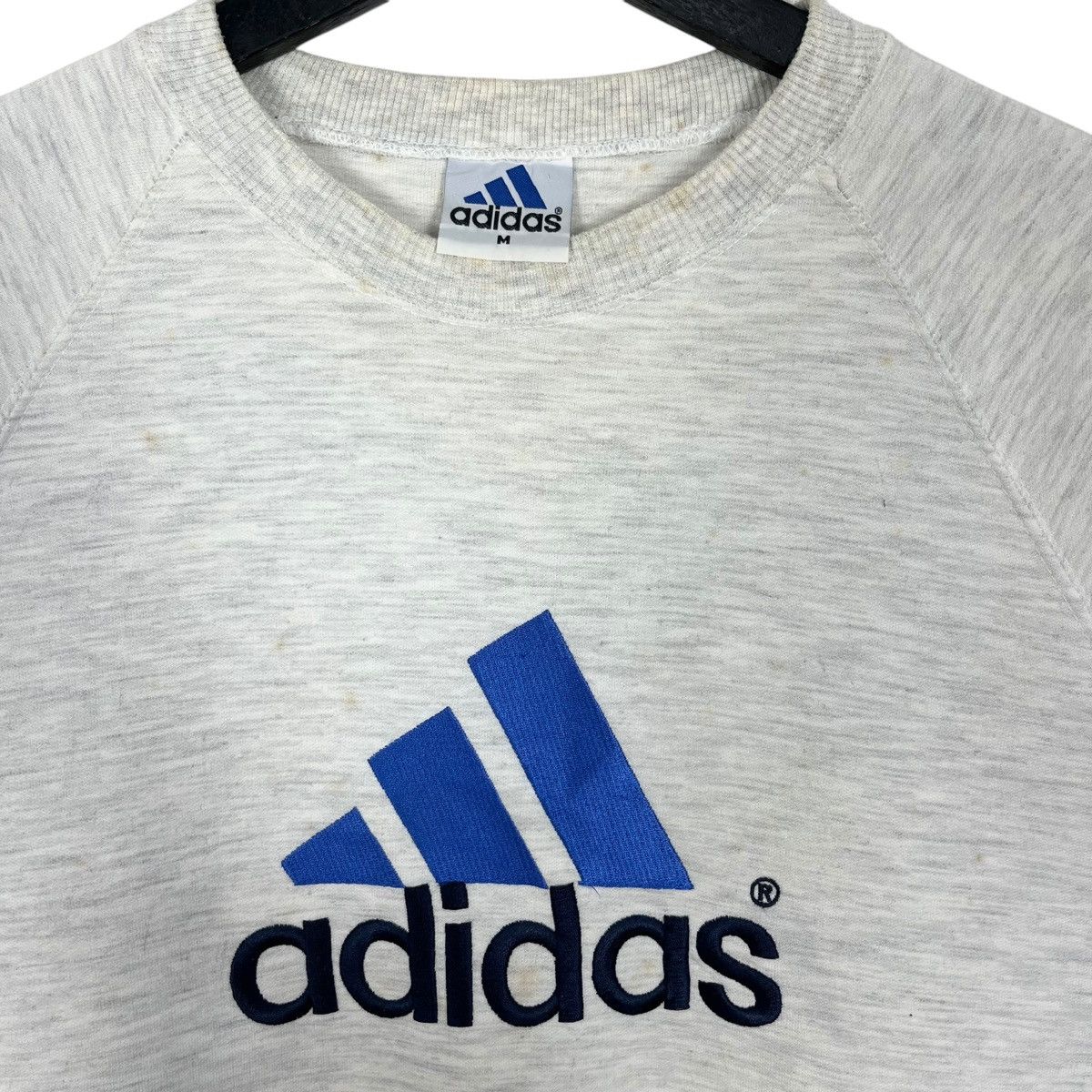 Adidas × Vintage Vintage 90s Adidas Equipment Embroidery Logo Sweatshirt Size US M / EU 48-50 / 2 - 3 Thumbnail