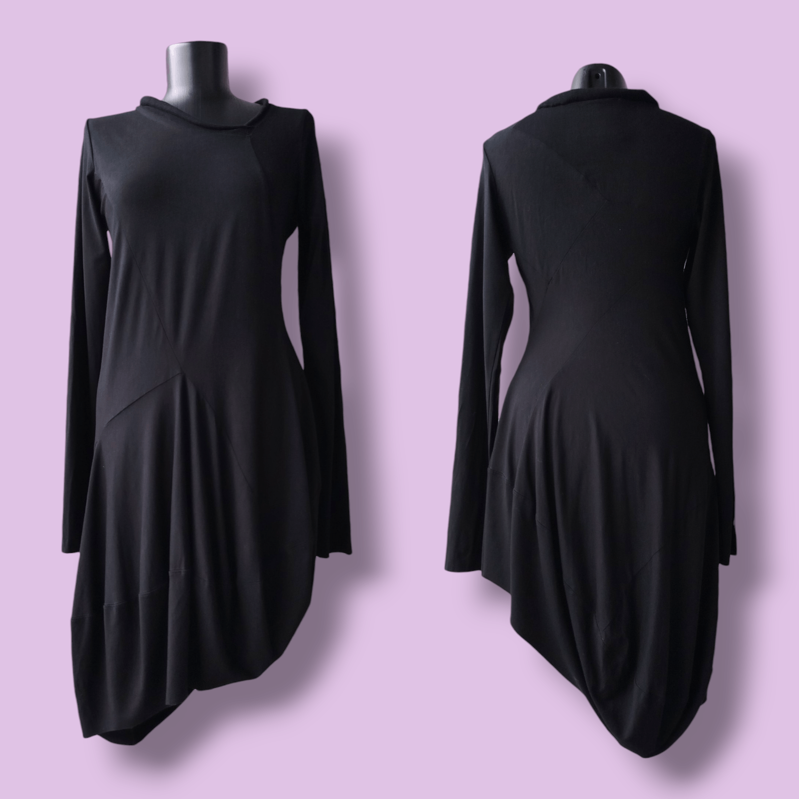 Rundholz Tunic Dress Long Sleeve Asymmetric Avant Garde Size S Size S / US 4 / IT 40 - 1 Thumbnail