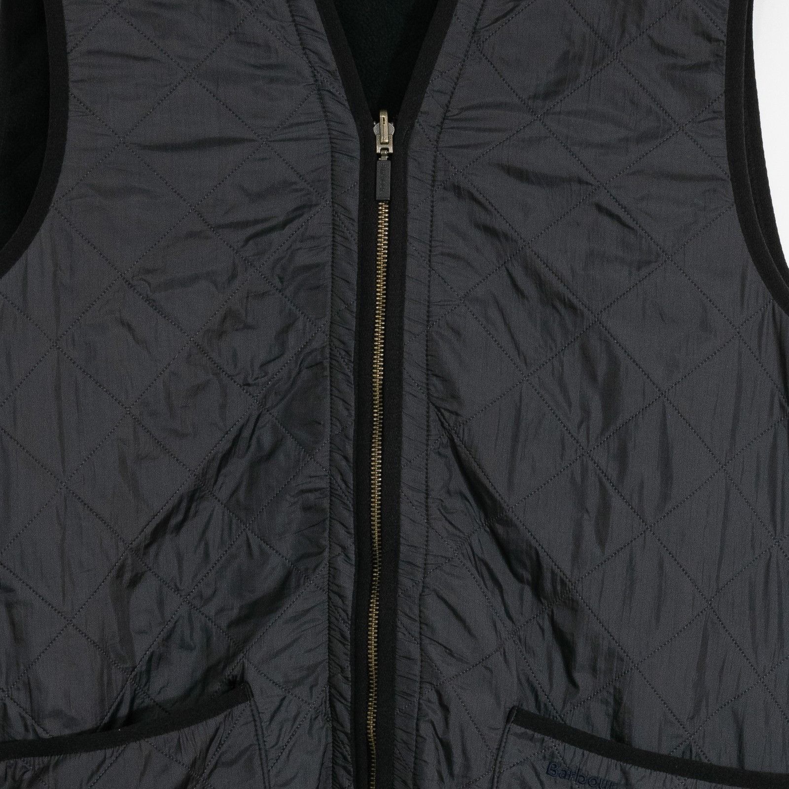Barbour Barbour Polar Quilt Zip Up Jacket Mens Large - Distressed Size US L / EU 52-54 / 3 - 3 Thumbnail
