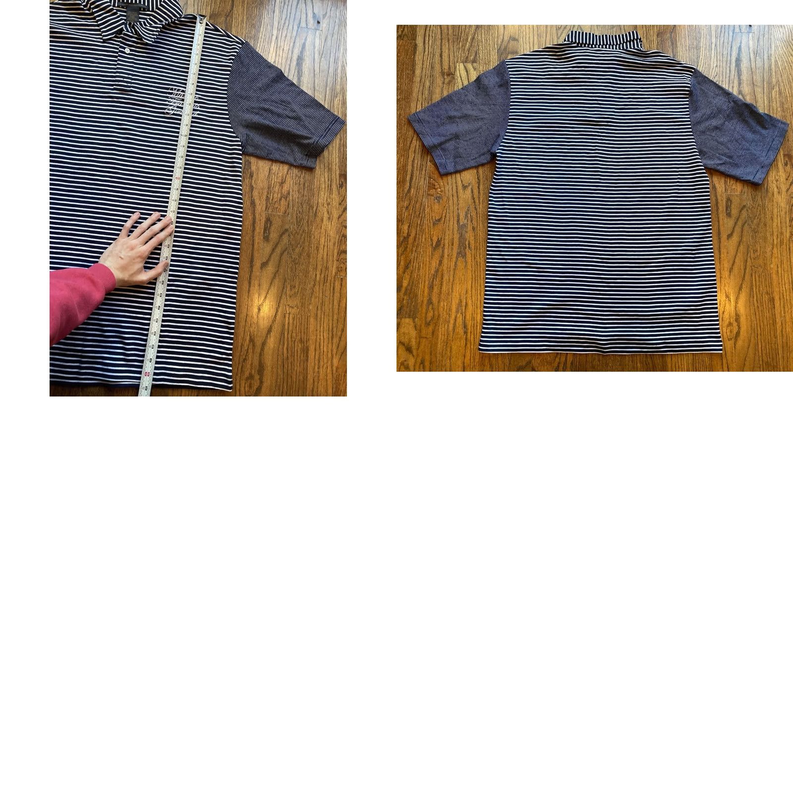 Vintage VINTAGE Marithe Francois Girbaud Polo Shirt Mens 3XL Blue Striped Y2K Hip Hop Size US XXL / EU 58 / 5 - 8 Thumbnail