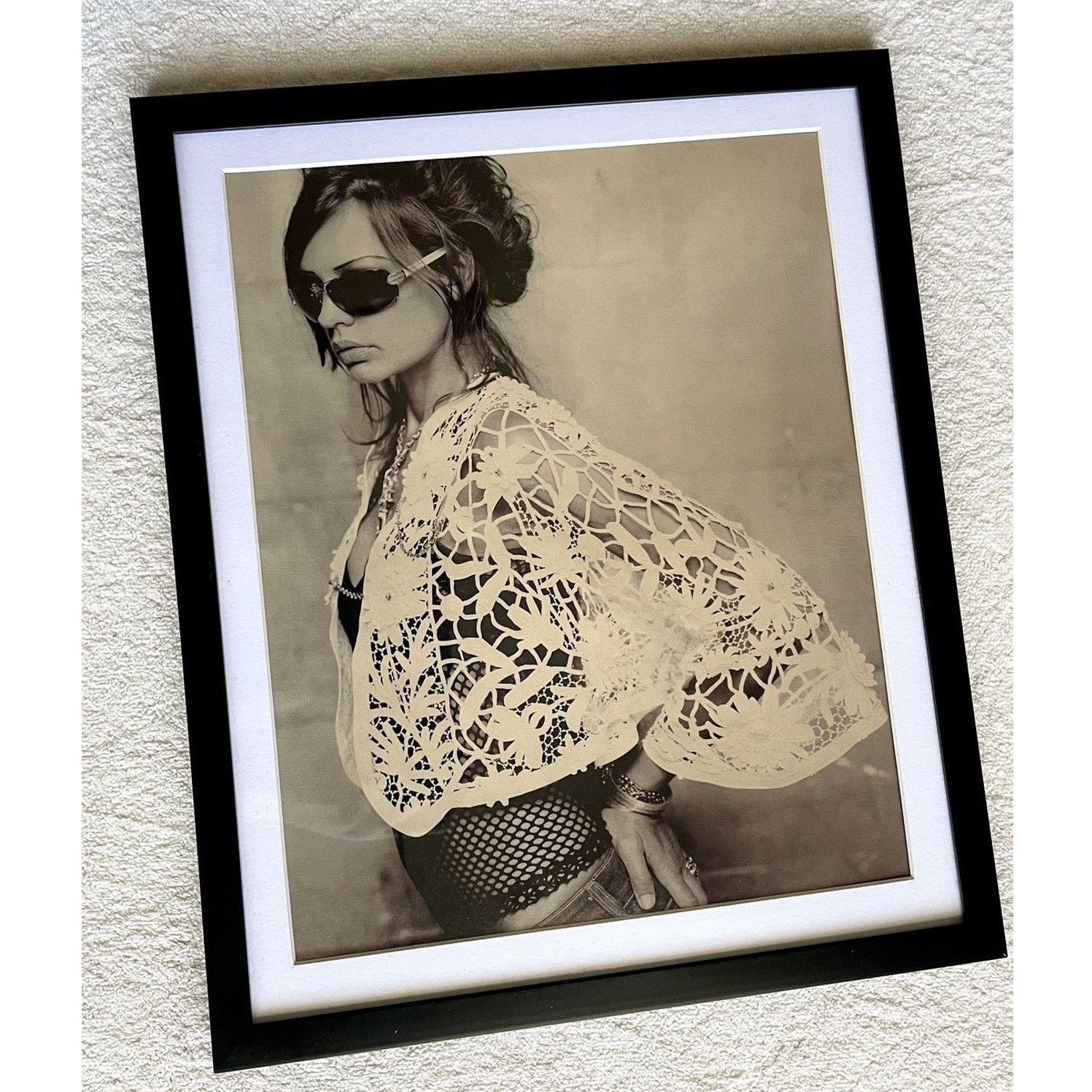 Chrome Hearts × Vintage Chrome Hearts vintage look 9x11 Framed poster Size ONE SIZE - 2 Thumbnail