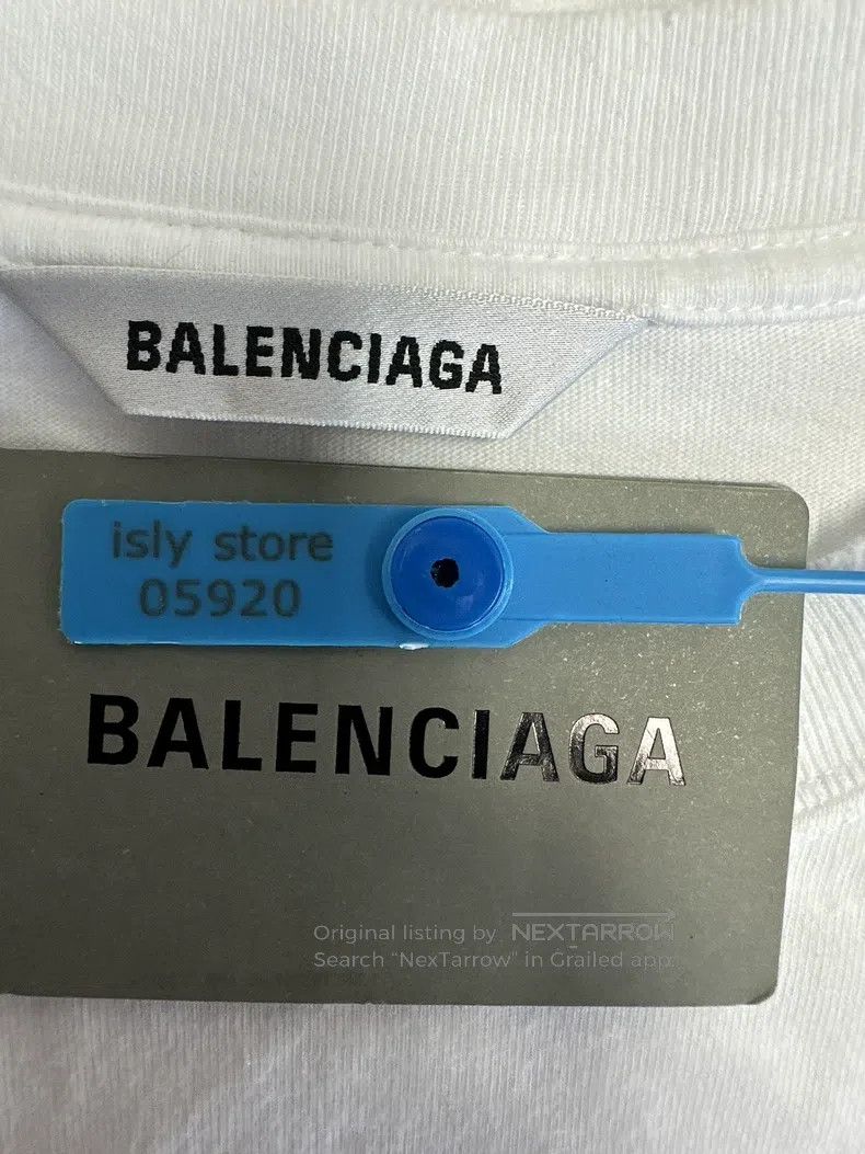 Balenciaga Balenciaga Letter print short-sleeve T-shirt Size US S / EU 44-46 / 1 - 4 Thumbnail