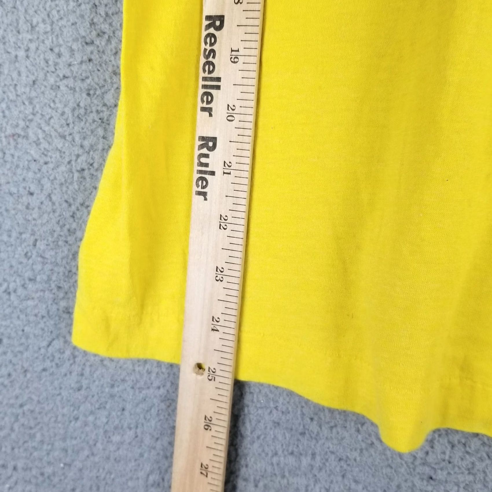 Vintage VTG 1987 Jesus T-Shirt M Adult Yellow Cotton Screen Stars Short Sleeve Crew Neck Unisex Catholics Logo 80s Religion God Jesus Portland OR Size US M / EU 48-50 / 2 - 4 Thumbnail
