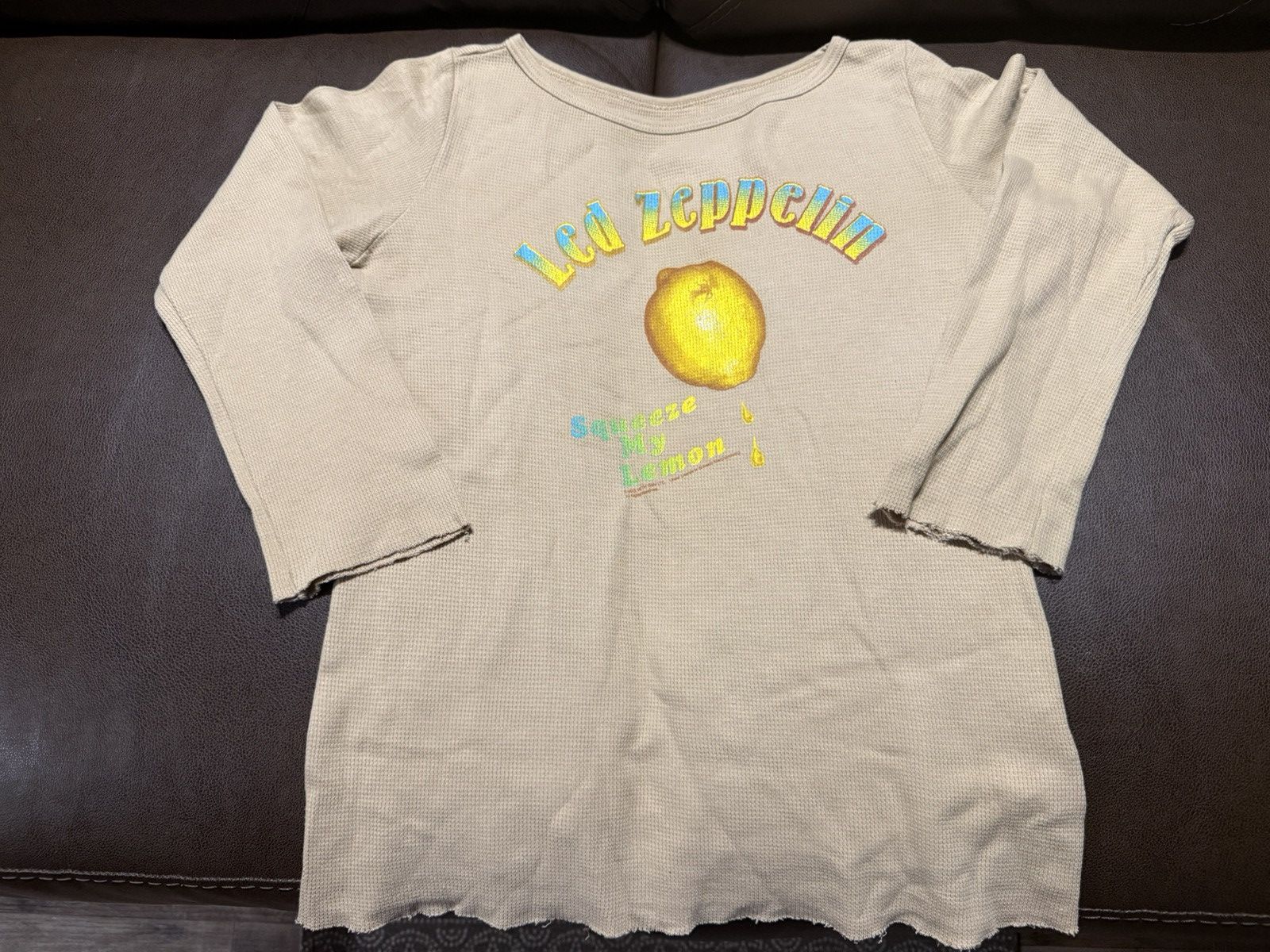 Bravado New Old Stock “Led Zeppelin” L/S thermal Band TShirt, Medium Size M / US 6-8 / IT 42-44 - 1 Thumbnail