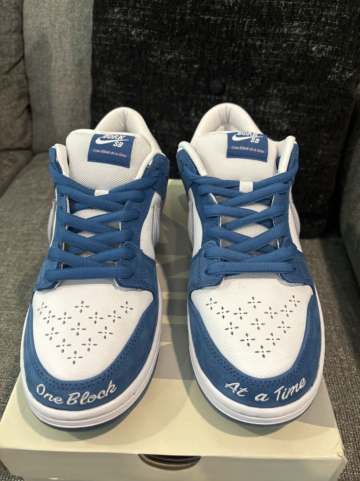 Born X Raised × Nike SB Nike SB one block at a time Size US 12 / EU 45 - 12 Thumbnail