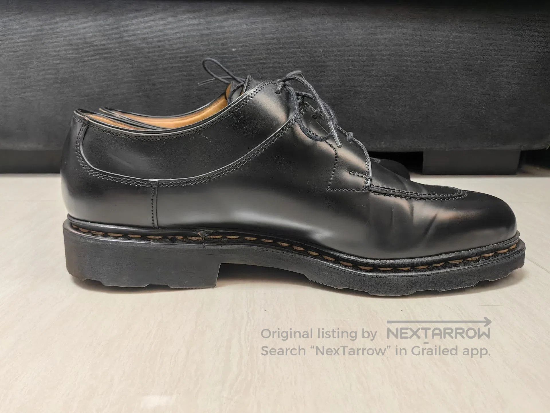 Paraboot Paraboot Avignon Black Leather Shoes. Size US 11 / EU 44 - 6 Thumbnail