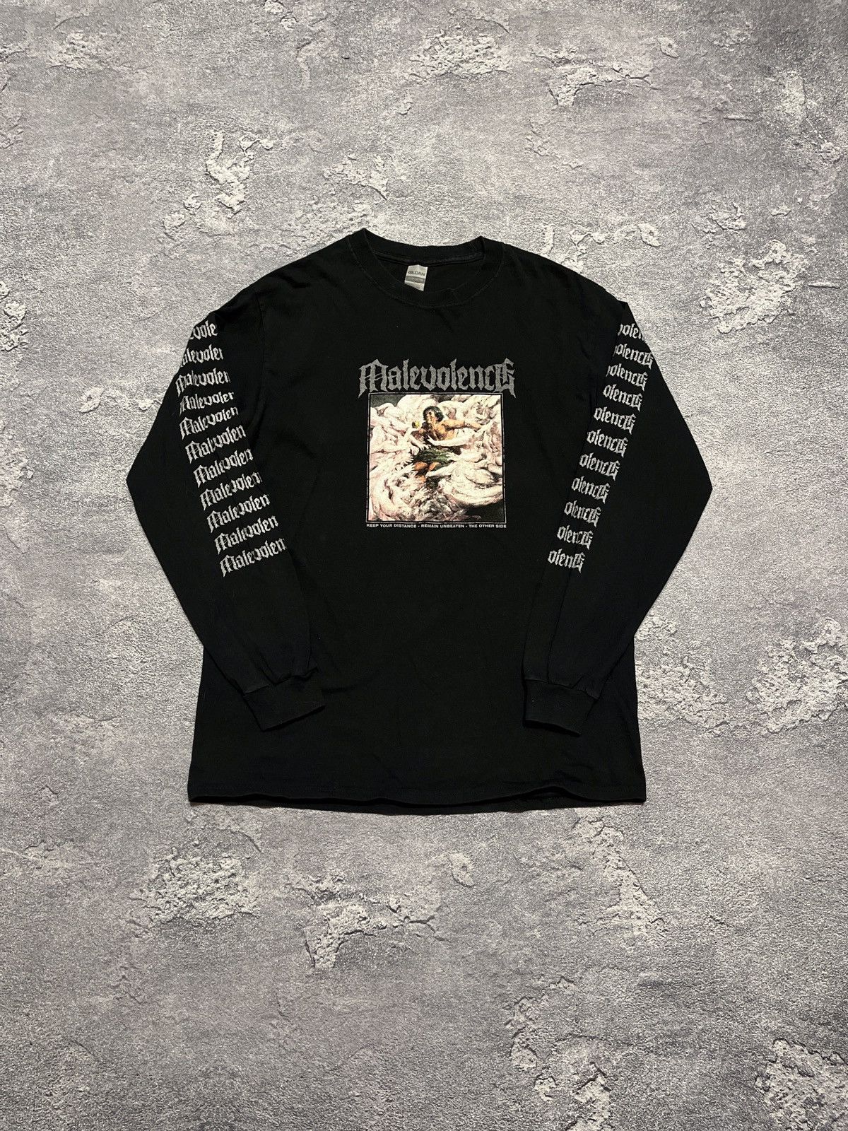 Band Tees × Vintage Malevolence Condemned Misery Graphic Long Sleeve T Shirt Tee Size US M / EU 48-50 / 2 - 1 Thumbnail