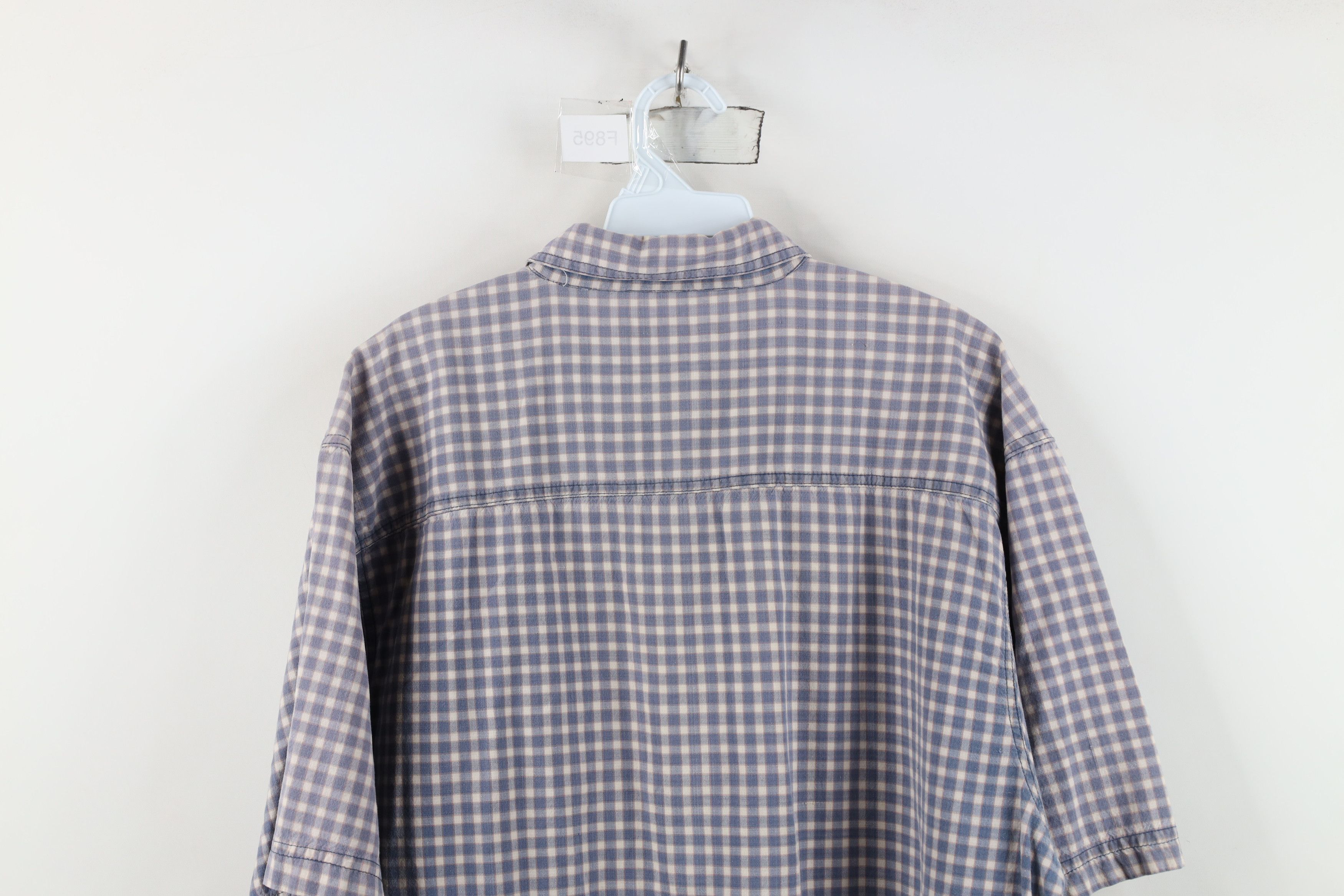 Vintage Vintage 90s Streetwear Short Sleeve Collared Button Shirt Size US L / EU 52-54 / 3 - 12 Thumbnail