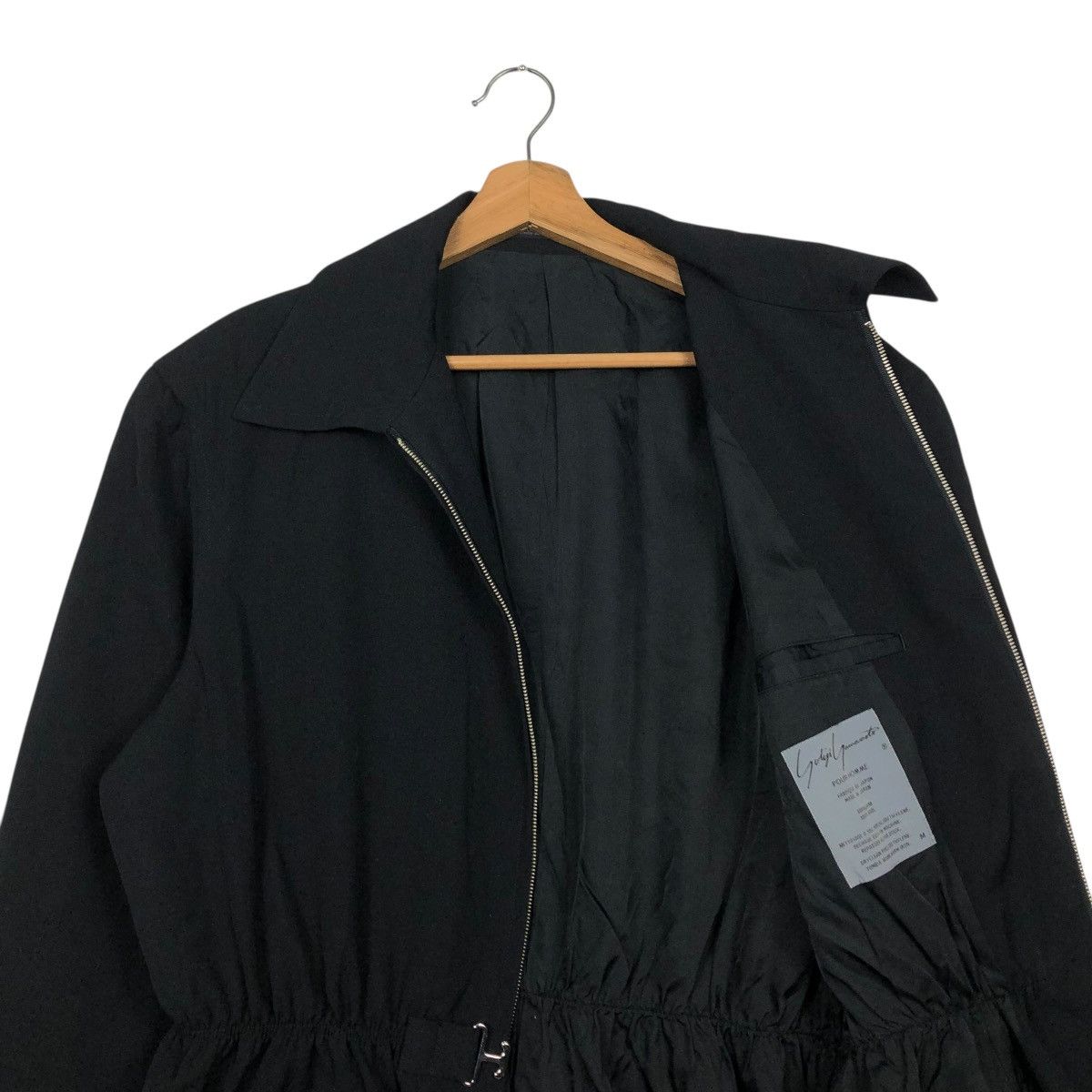Yohji Yamamoto 🔥RICH BLACK VINTAGE 80’s YOHJI YAMAMOTO POUR HOMME BUCKLE M Size US M / EU 48-50 / 2 - 10 Thumbnail