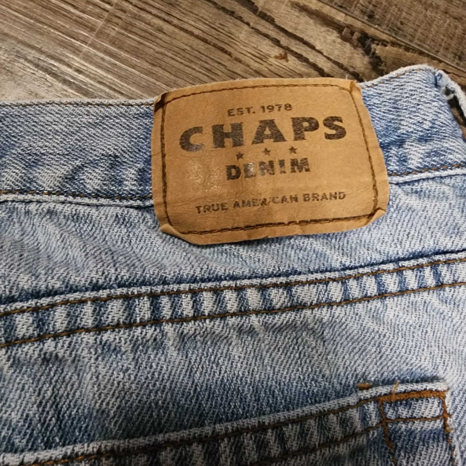 Chaps Chaps men denim jeans size 36x32 preowned excellent 2310 Size US 36 / EU 52 - 7 Thumbnail