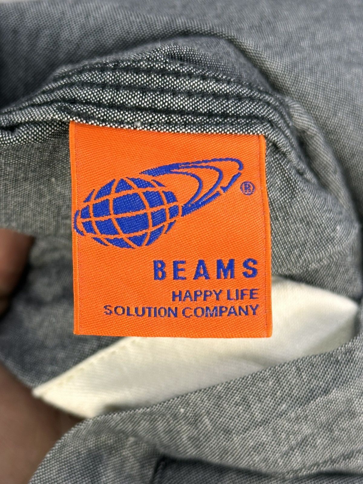 Beams Japan Beams Workwear Dungaree Shirt Button Up Size US M / EU 48-50 / 2 - 13 Thumbnail