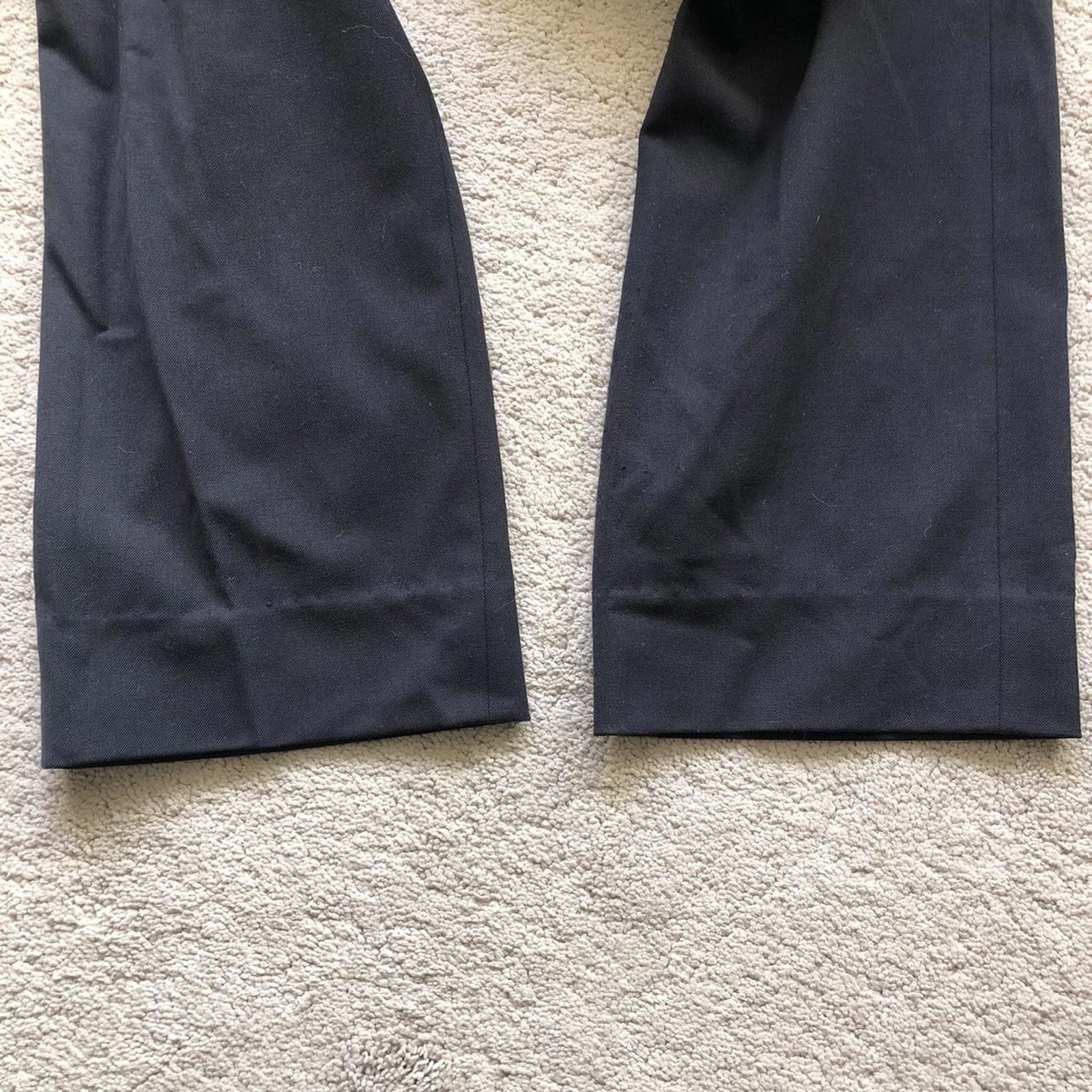 Prada Navy Prada Casual Trousers. Size US 32 / EU 48 - 3 Thumbnail
