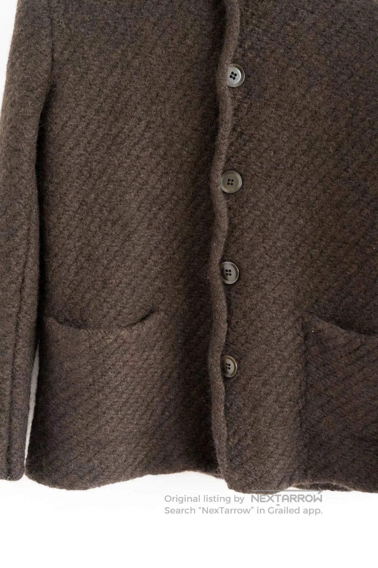 Yohji Yamamoto yohji yamamoto black wool knit jacket. Size US M / EU 48-50 / 2 - 4 Thumbnail