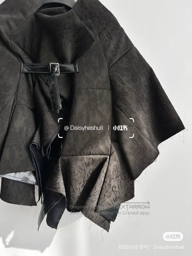 Other Comme Des Garcons Asymmetric patchwork jacket, leather Size S / US 4 / IT 40 - 5 Thumbnail