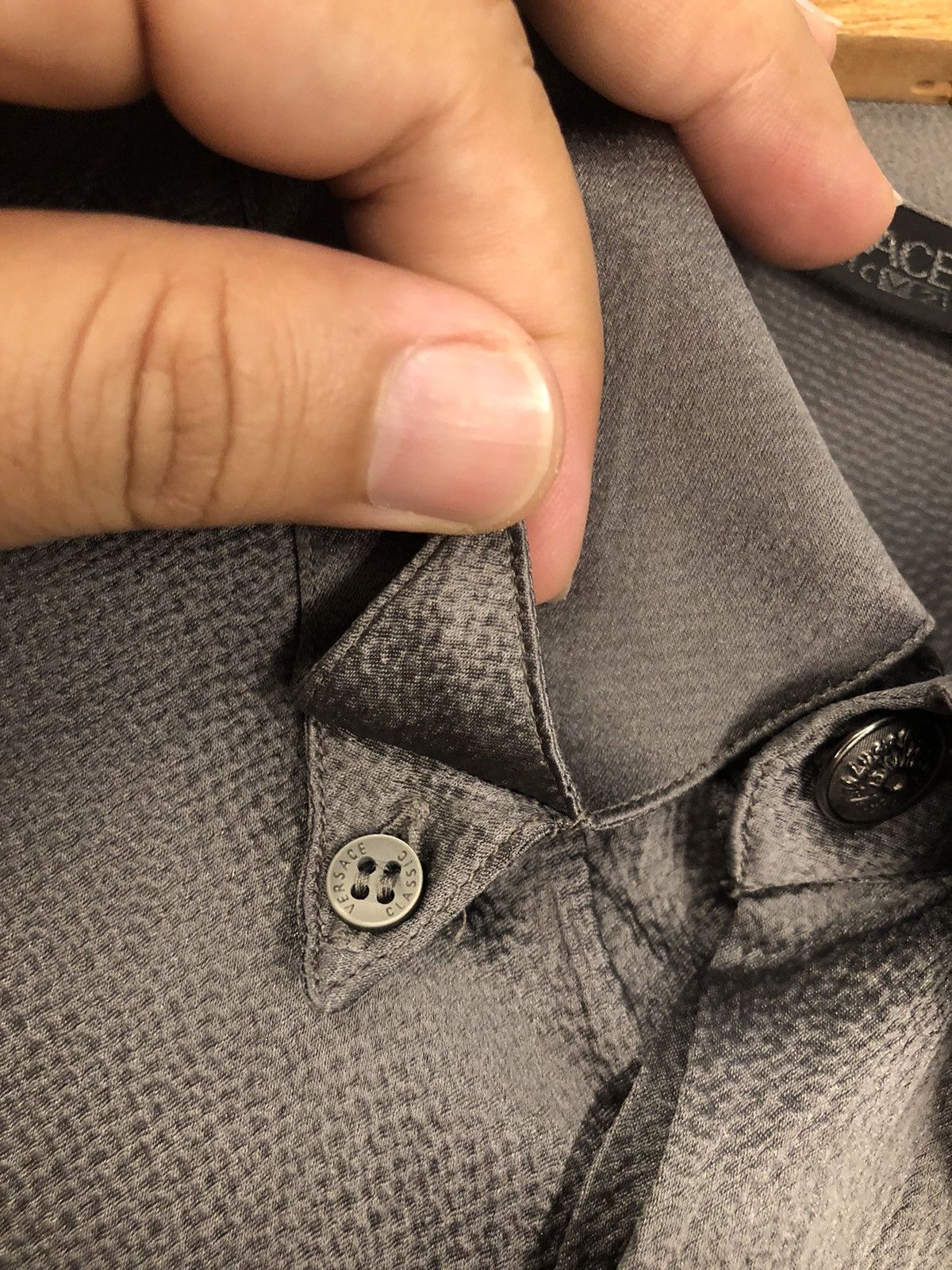 Hedi Slimane Versace Classic V2 Vintage Silk Size US XL / EU 56 / 4 - 1 Thumbnail