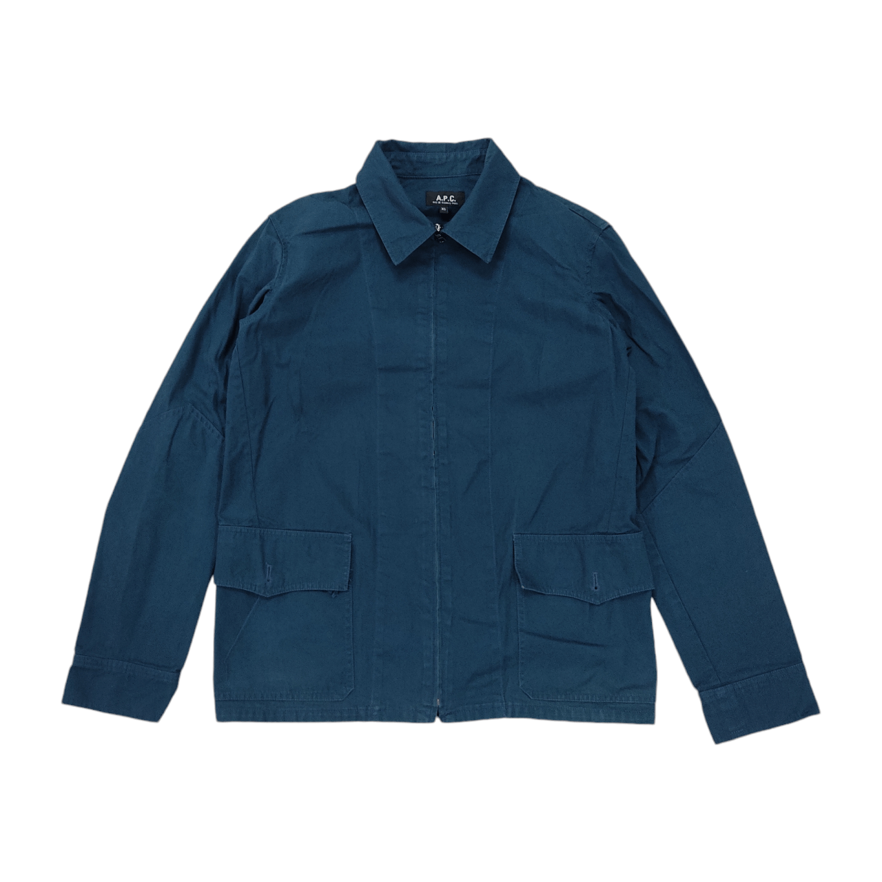 A.P.C. Light Cotton Minimalist Zipper Jacket Size US S / EU 44-46 / 1 - 5 Thumbnail