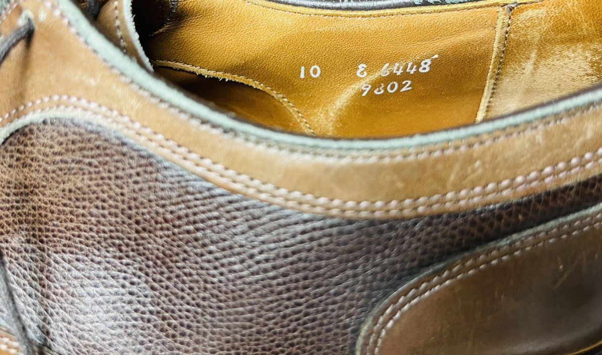 Allen Edmonds Allen Edmonds “Windhall” Men’s Brown Oxfords Dress Shoes Size US 10 / EU 43 - 8 Thumbnail