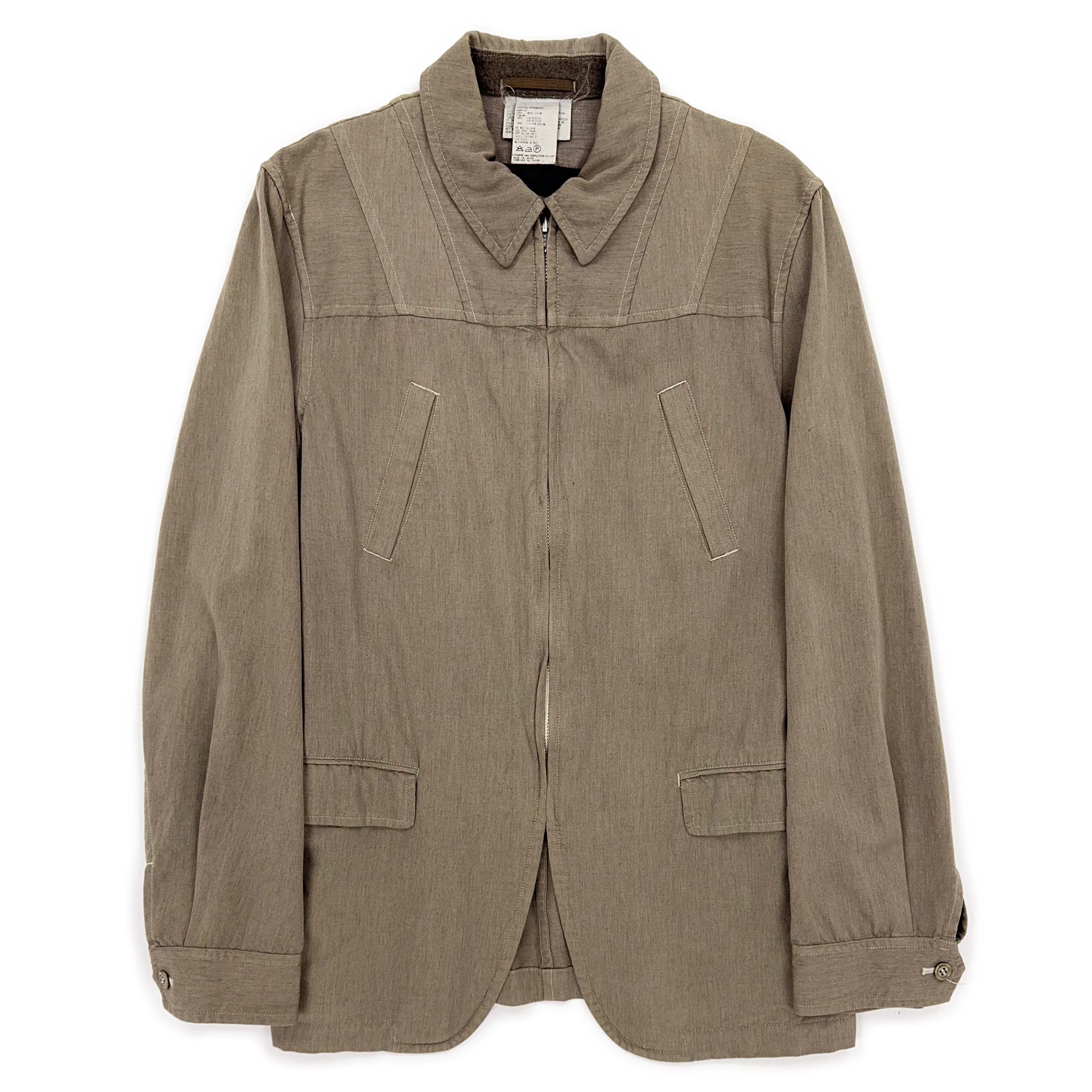 Comme des Garcons Homme Plus SS99 Reversible Belted Wool Jacket Size US M / EU 48-50 / 2 - 1 Thumbnail