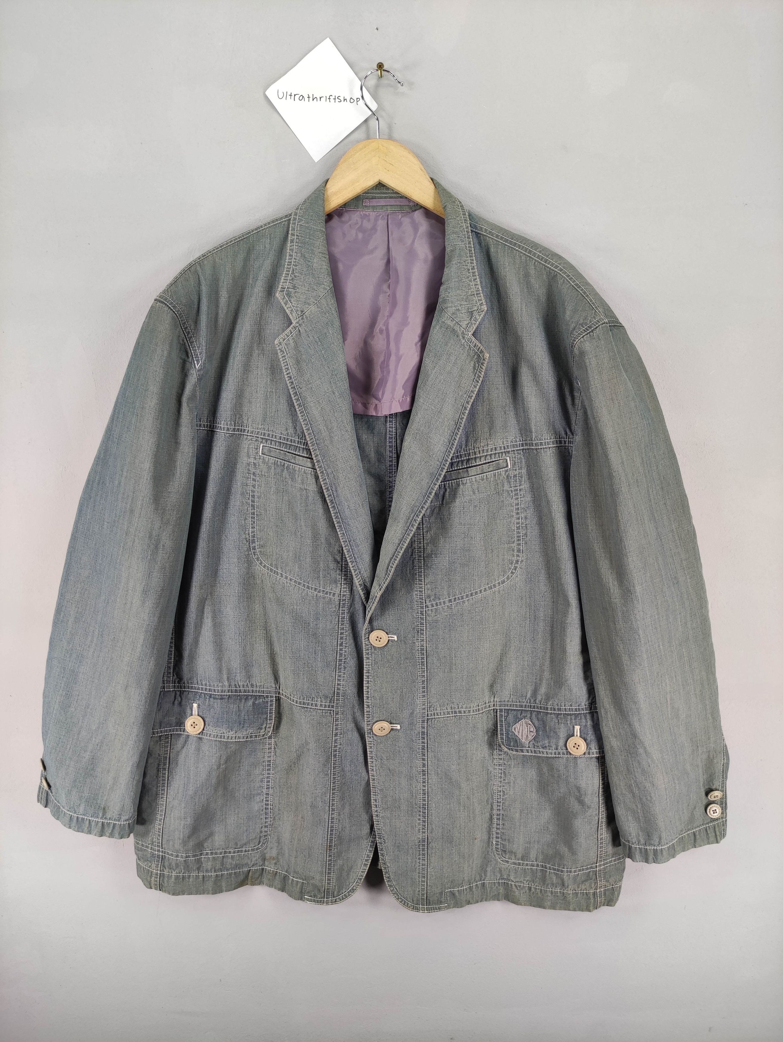 Japanese Brand Vintage Monterey &Carmei Coat Blazer Jacket Size US XL / EU 56 / 4 - 1 Thumbnail