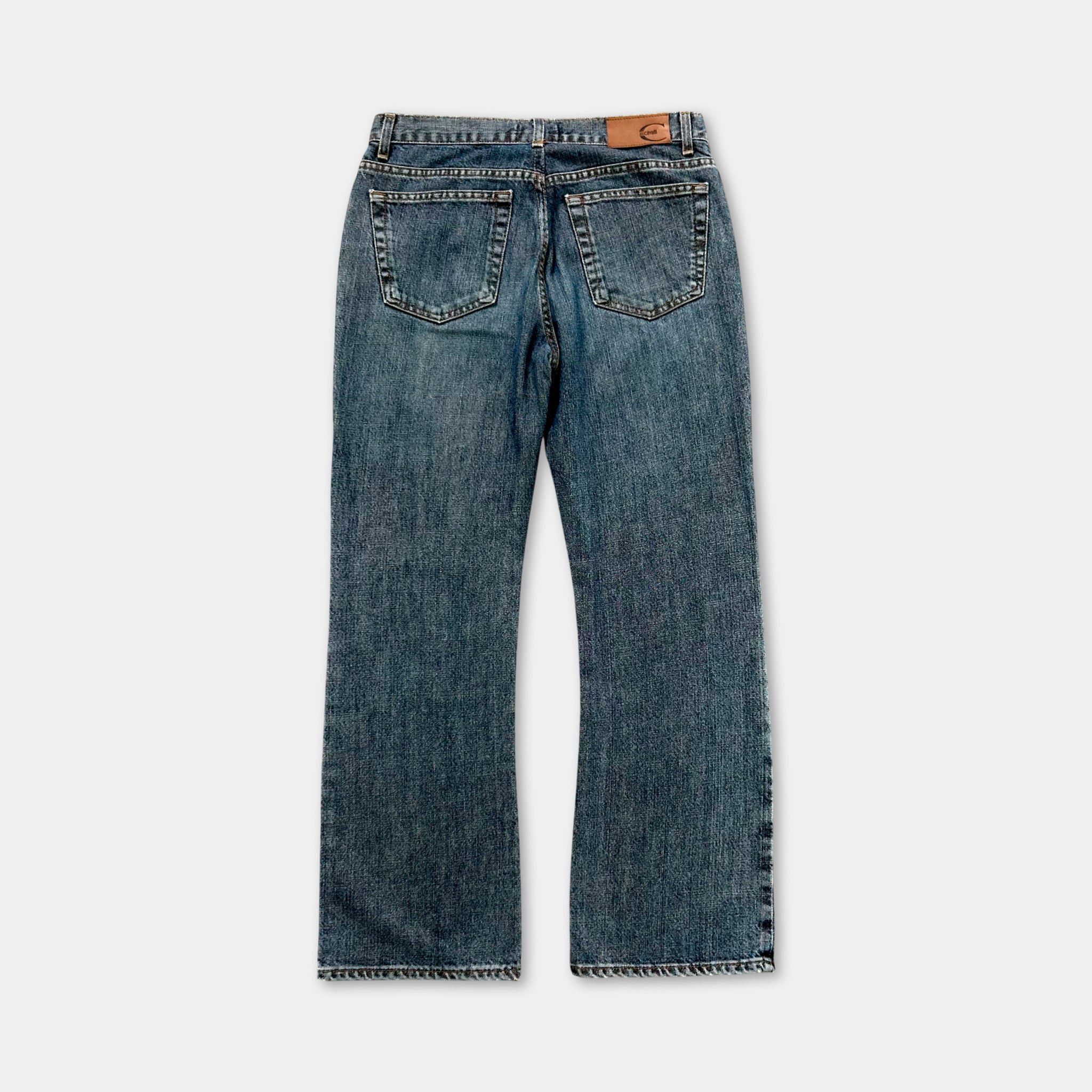 Just Cavalli Just Cavalli 2000's Snake Skin Pattern Denim Pants Size US 29 - 5 Thumbnail