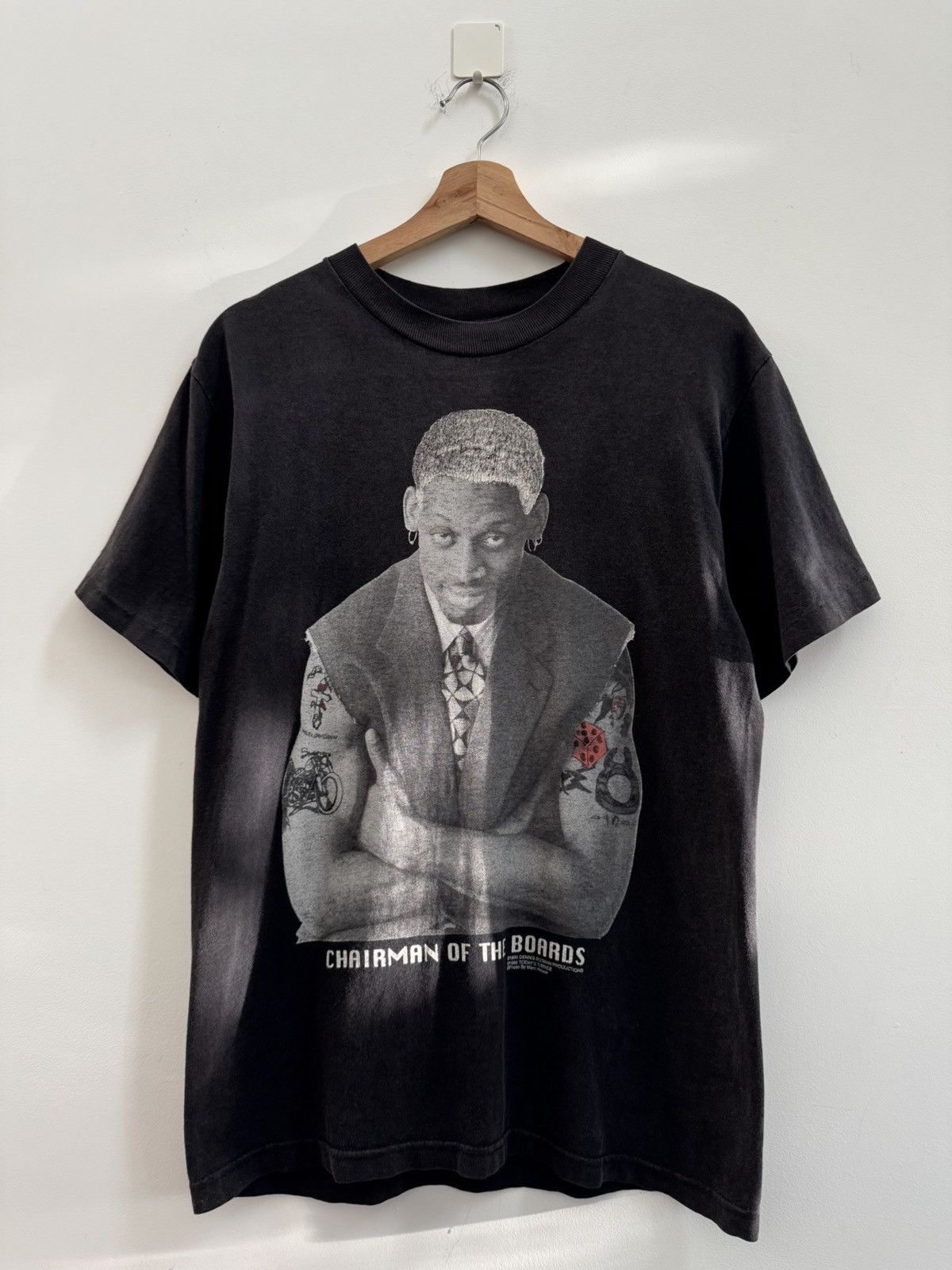 Vintage Vintage Rodman Chairman Of The Boards 90s T-Shirt Size US M / EU 48-50 / 2 - 1 Thumbnail