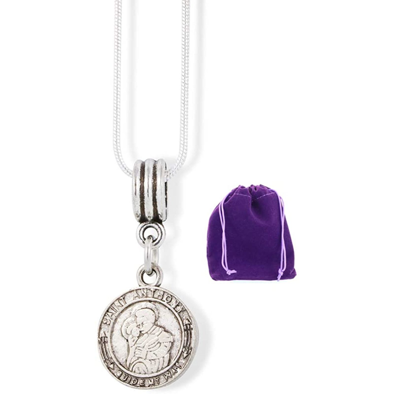 & Other Stories St Anthony Necklace - Saint Anthony Pendant Jewelry Size ONE SIZE - 1 Thumbnail